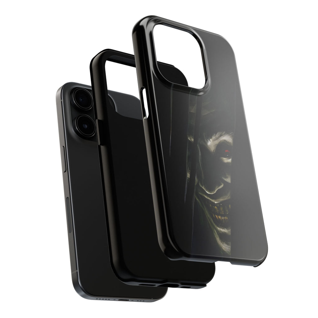 Sinister Horror Phone Cases, Protective Halloween Gift, Spooky Accessory for Horror Fans, Unique Mobile Covers, Dark Aesthetic Tech