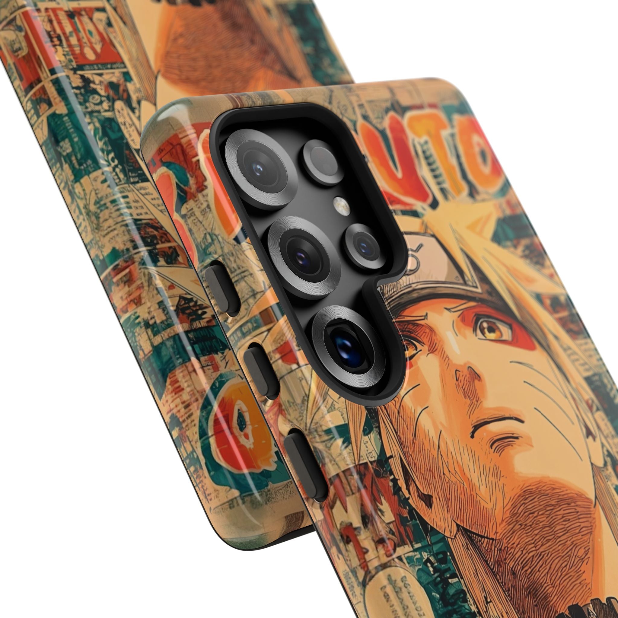 Anime Naruto Portrait Phone Case — Inspirational Shonen Graphic Phone Cover