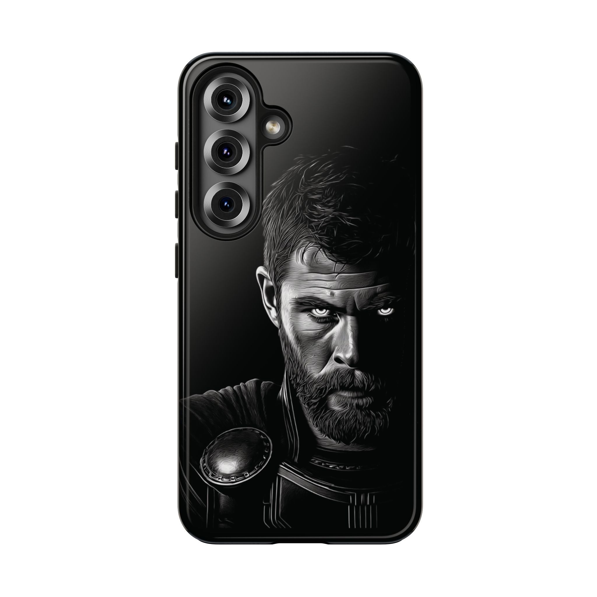 Tough Phone Cases featuring Warrior Design, Rugged Protector, Gift for Adventurers, Customizable Case, Durable Phone Cover