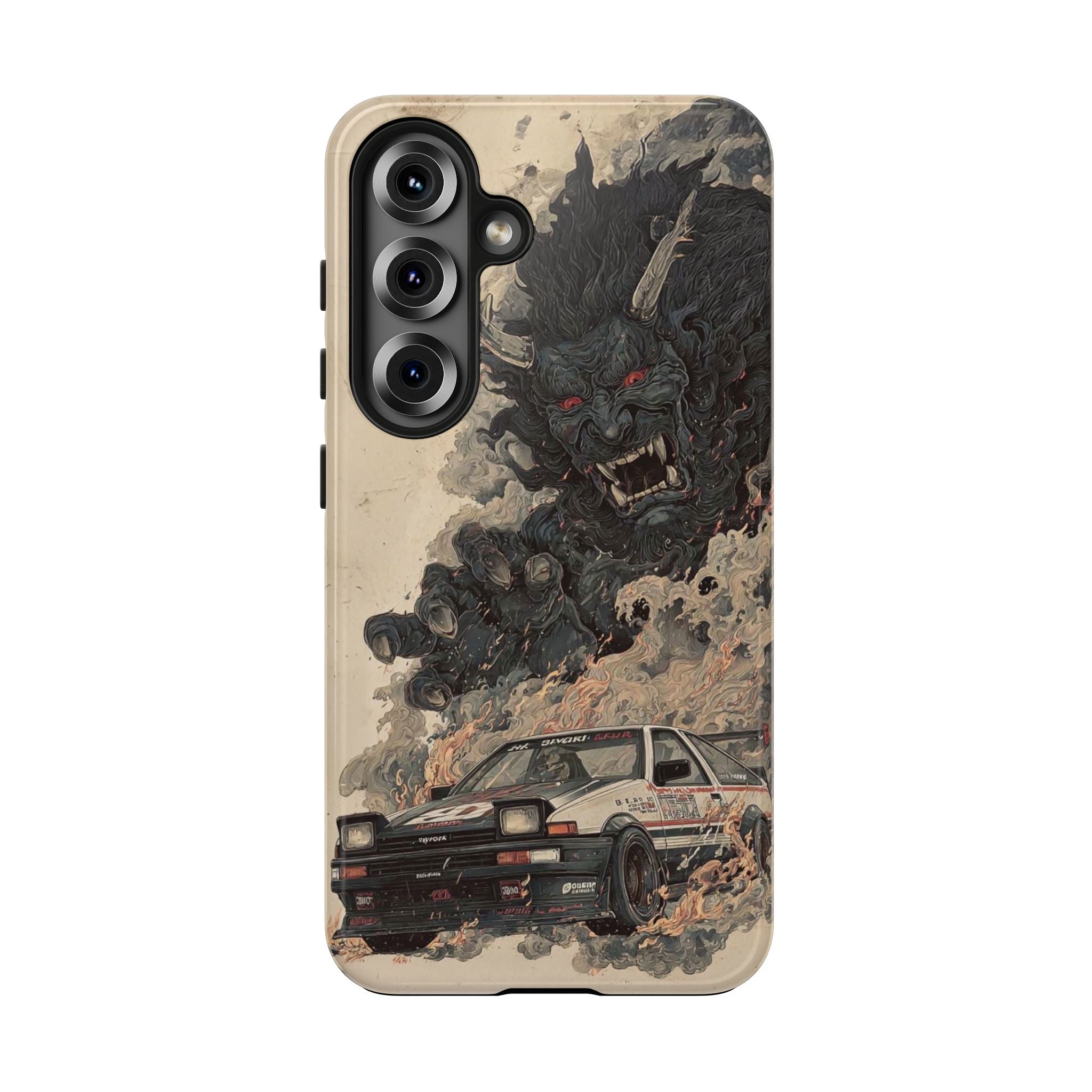 Demon Car Tough Phone Case - Unique Racing Protection