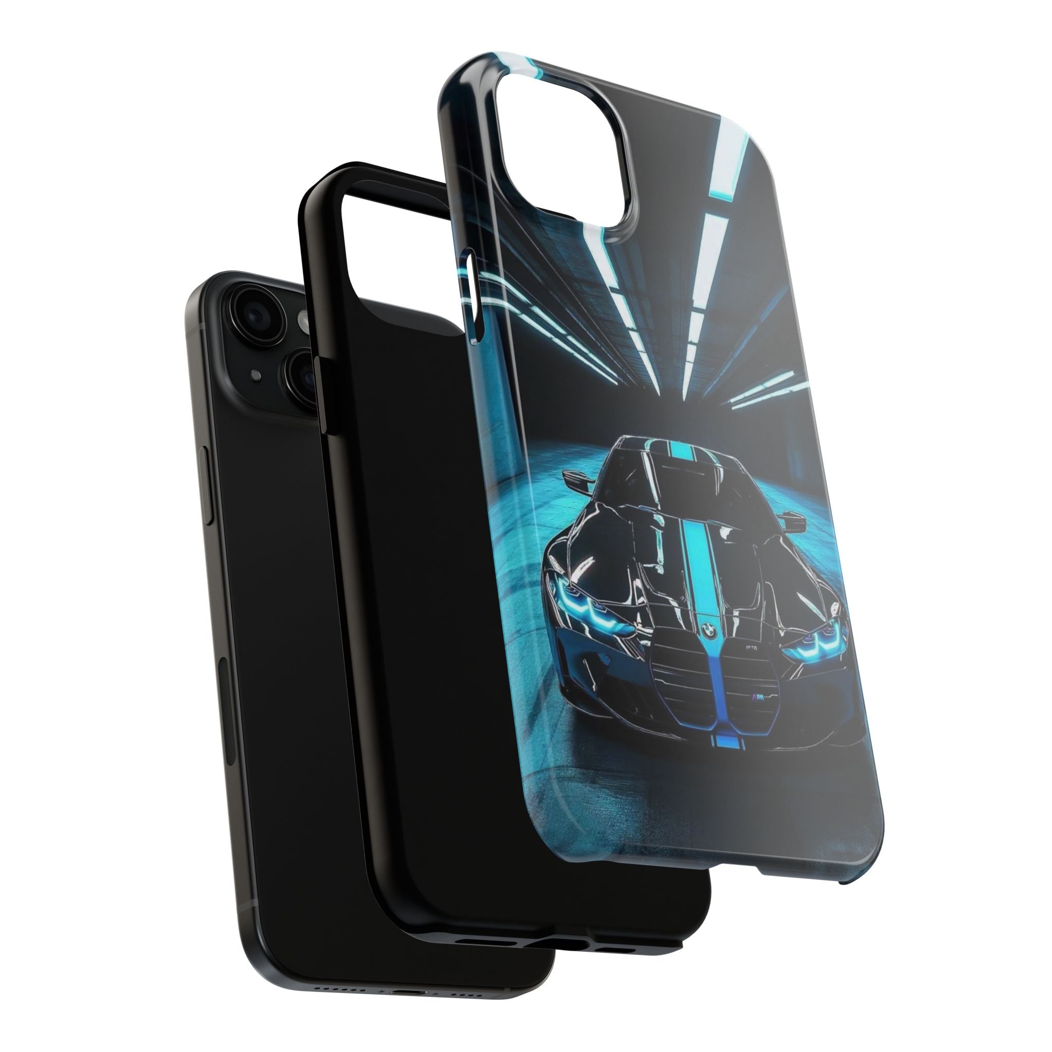 Stylish Tough Phone Case for Car Enthusiasts - Durable & Protective
