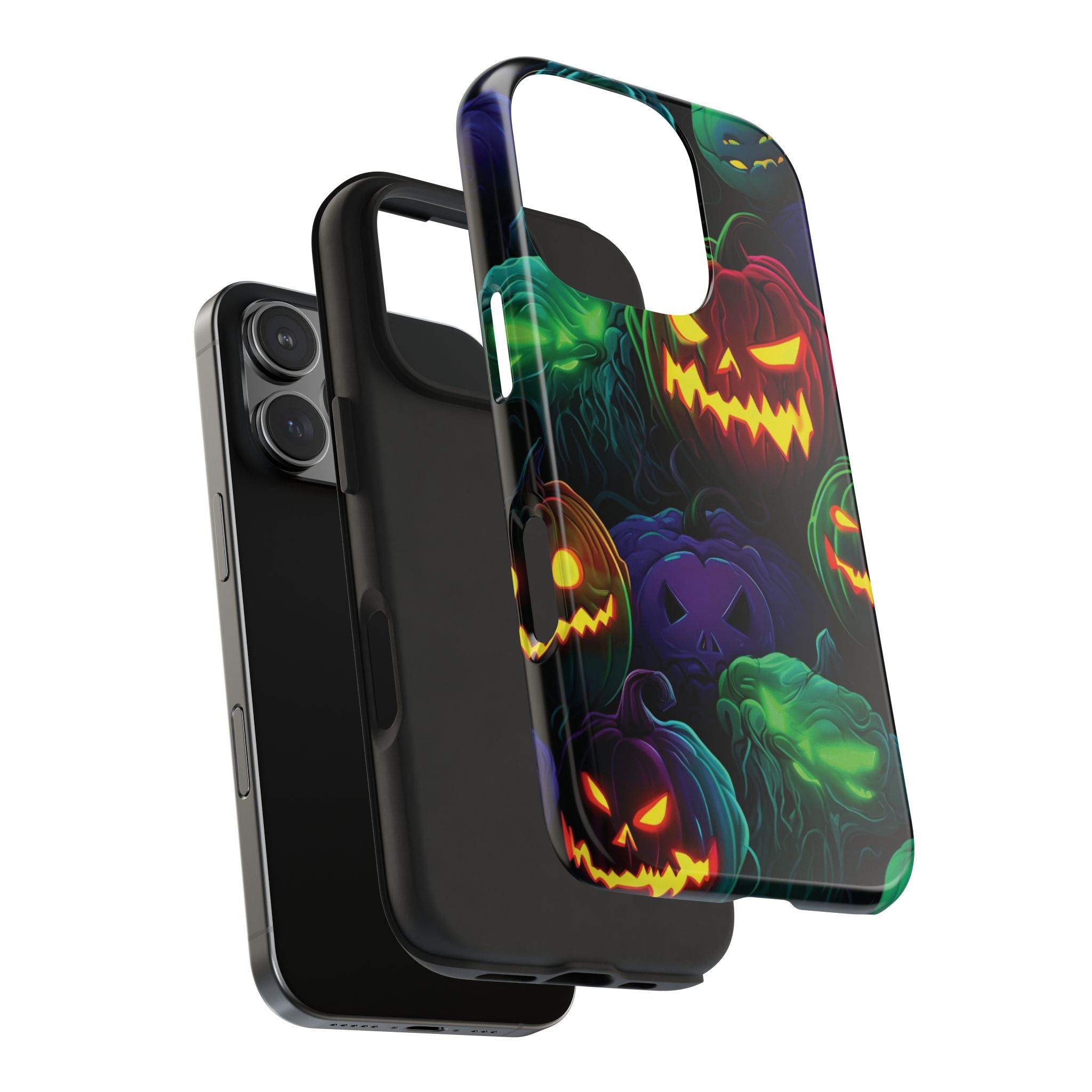 Halloween Pumpkin Phone Case, Spooky Fall Accessory, Tough Phone Cover, Halloween Gift, Pumpkin Decor