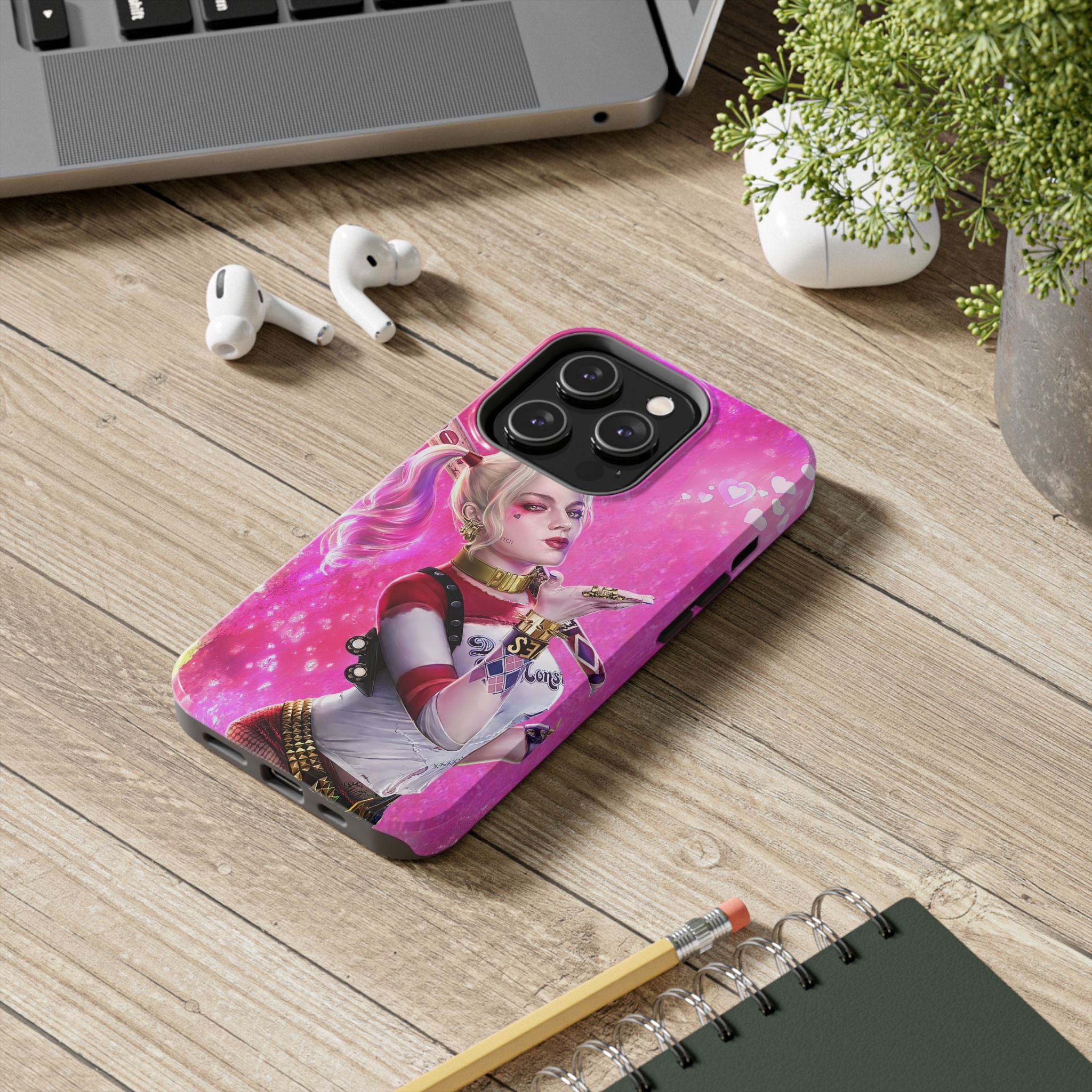 Harley Quinn Tough Phone Cases - Bold & Edgy, Perfect for Fans, Gifts for Birthdays & Special Occasions, Stylish Protection
