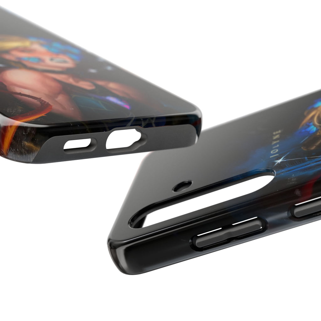 Vibrant Artistic Phone Case, Tough Phone Case for Artists, Unique Phone Cover for Gift, Anime Phone Case for Occasions