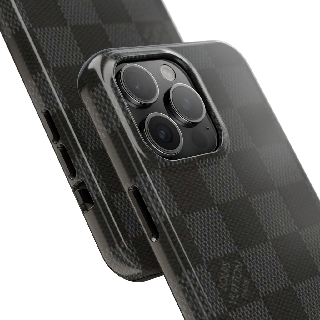 Durable Phone Cases with Stylish Checkered Pattern, Phone Accessories, Customizable Cases, Gift for Tech Lovers, Perfect for Every Occasion