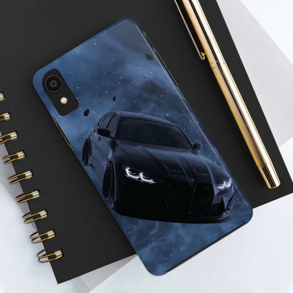 Car Enthusiast Phone Case | Tough Phone Cases, Car Lover Gift, Durable Cover, Automotive Accessories, Black Car Design