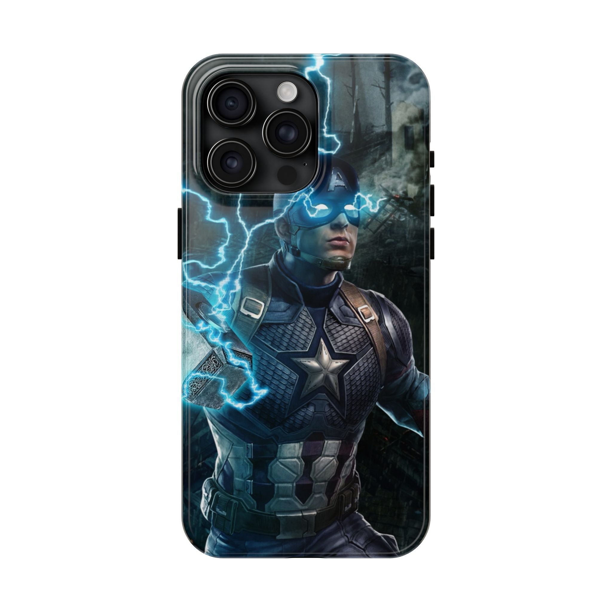 Captain America Superhero Tough Phone Cases, Hero Phone Cover, Gift for Gamers, Superhero Accessory, Durable Phone Case for Every Occasion