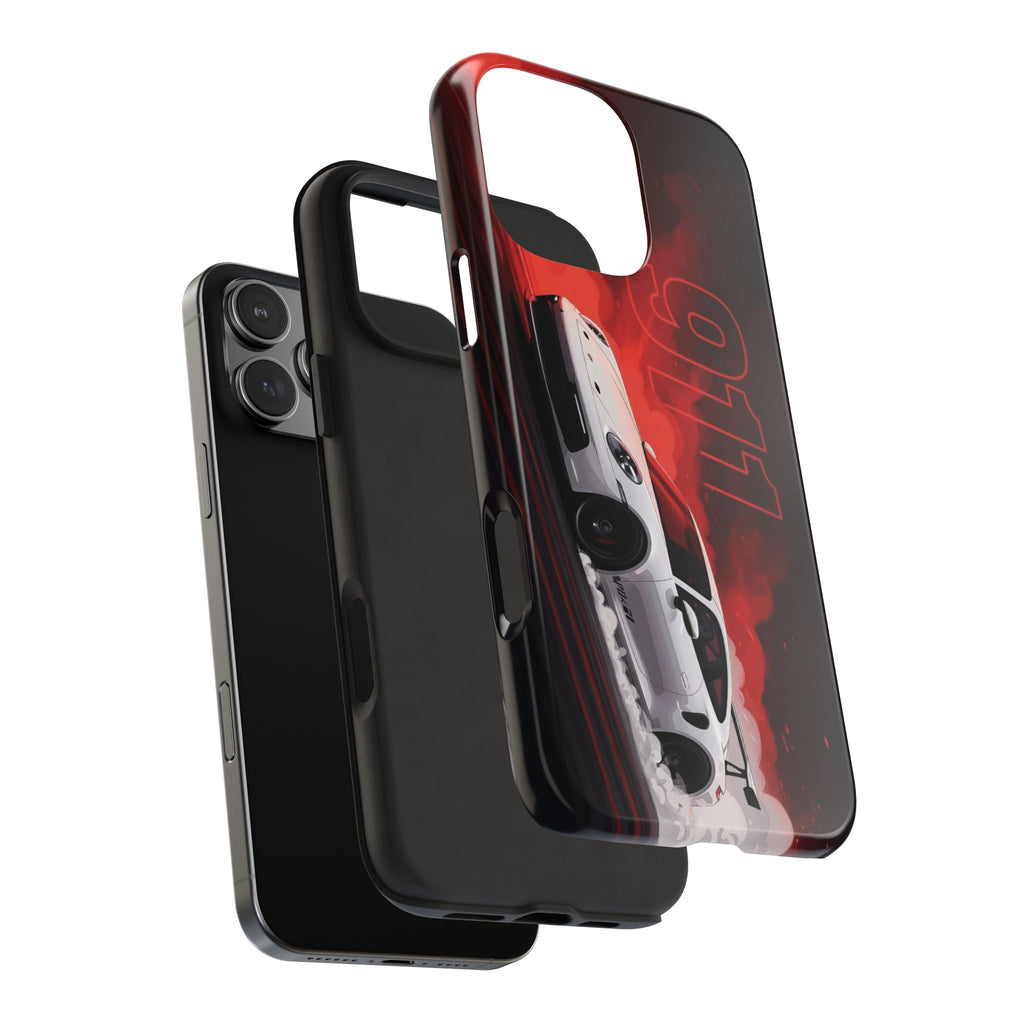 Racing-Inspired Porsche Tough Phone Case with 911 Design