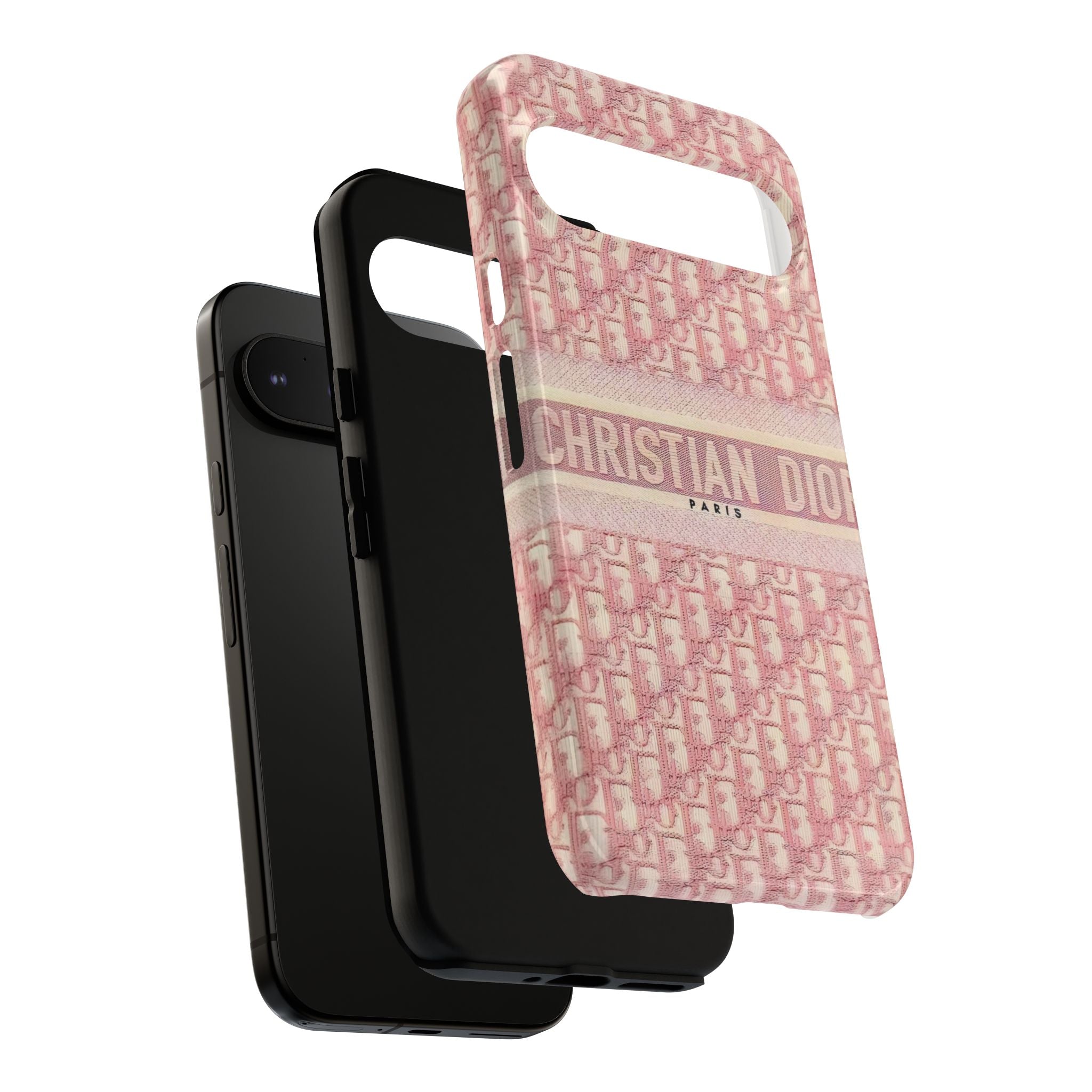 Christian Dior Pink Monogram Phone Case