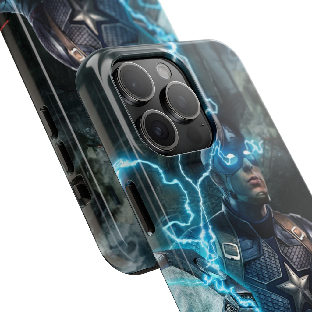 Captain America Superhero Tough Phone Cases, Hero Phone Cover, Gift for Gamers, Superhero Accessory, Durable Phone Case for Every Occasion