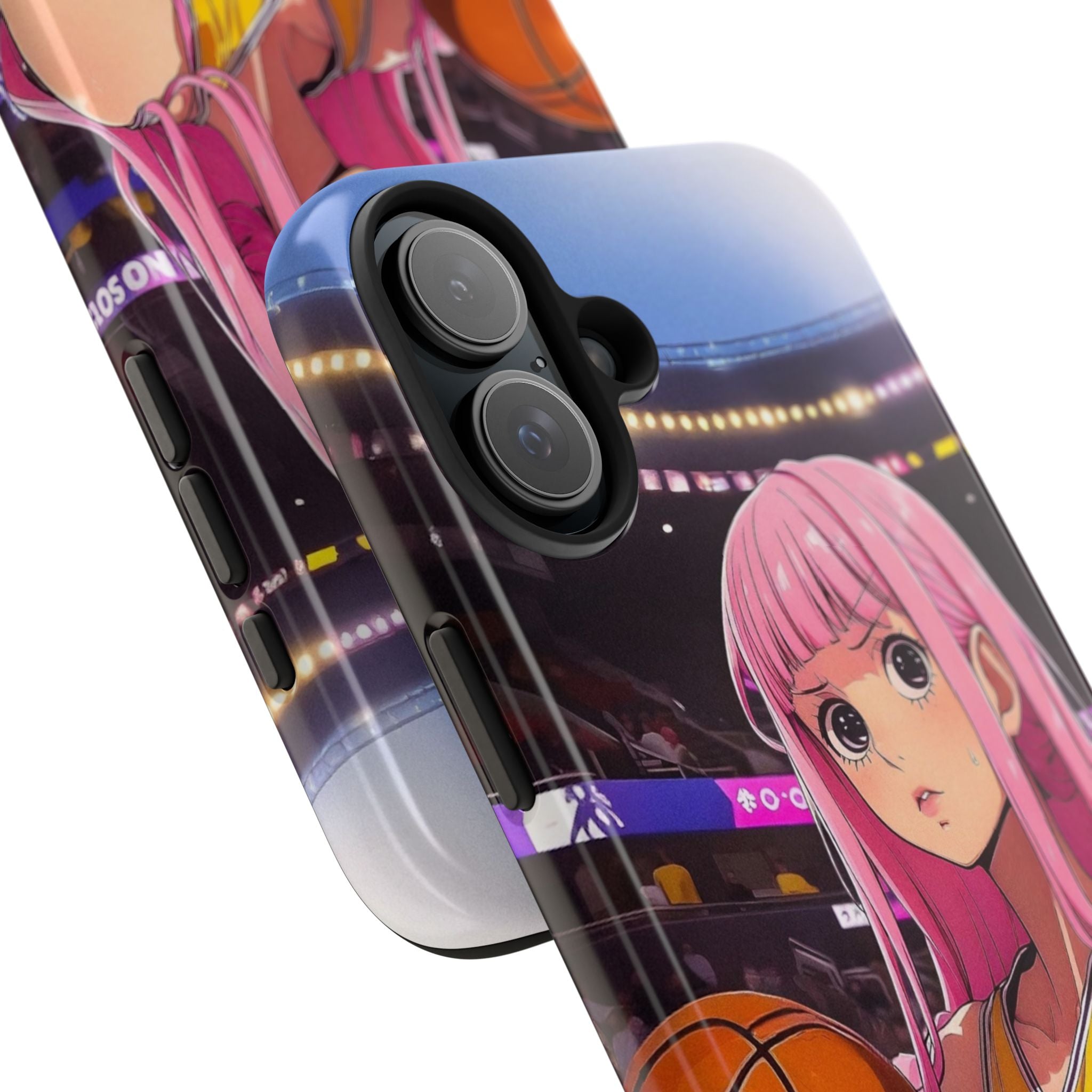 Sporty Anime Phone Cases - Tough Protection, Unique Basketball Design, Gift for Fans, Durable Soft Case, Perfect for Sports Lovers