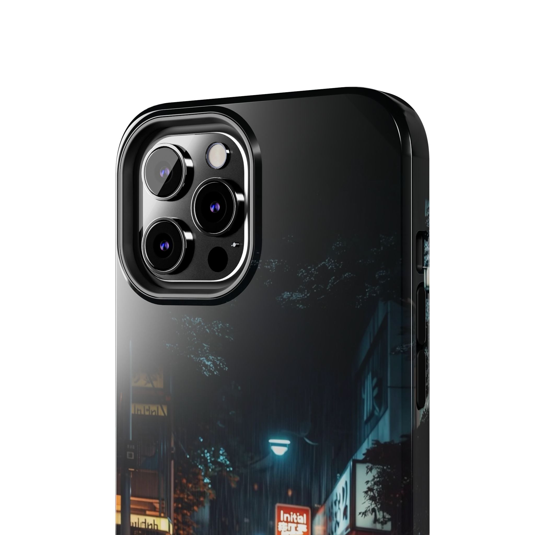 Night Cityscape Phone Cases, Urban Aesthetic Case, Tough Protection Case, Perfect Gift for Car Lovers, Ideal for Birthdays, Holidays