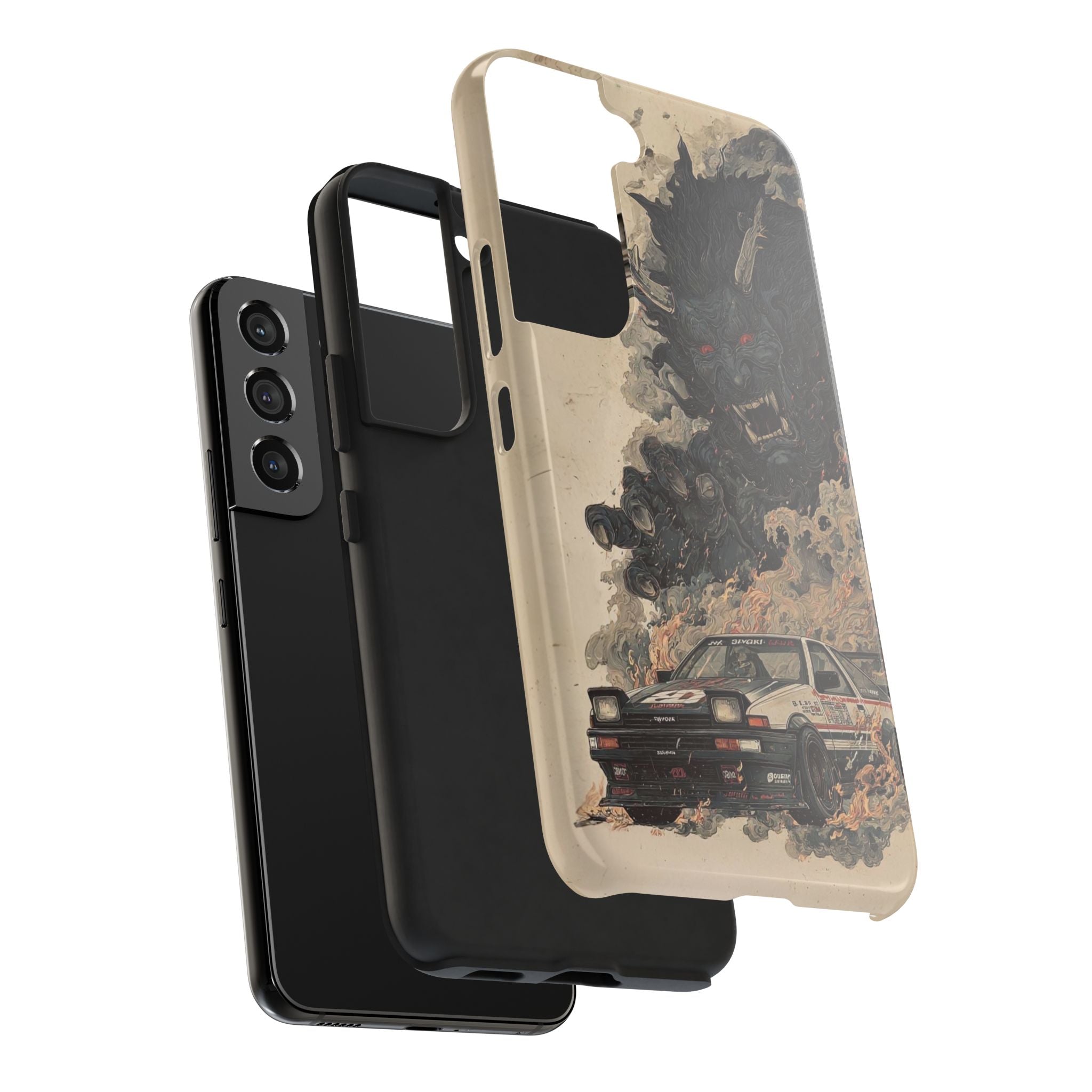 Demon Car Tough Phone Case - Unique Racing Protection