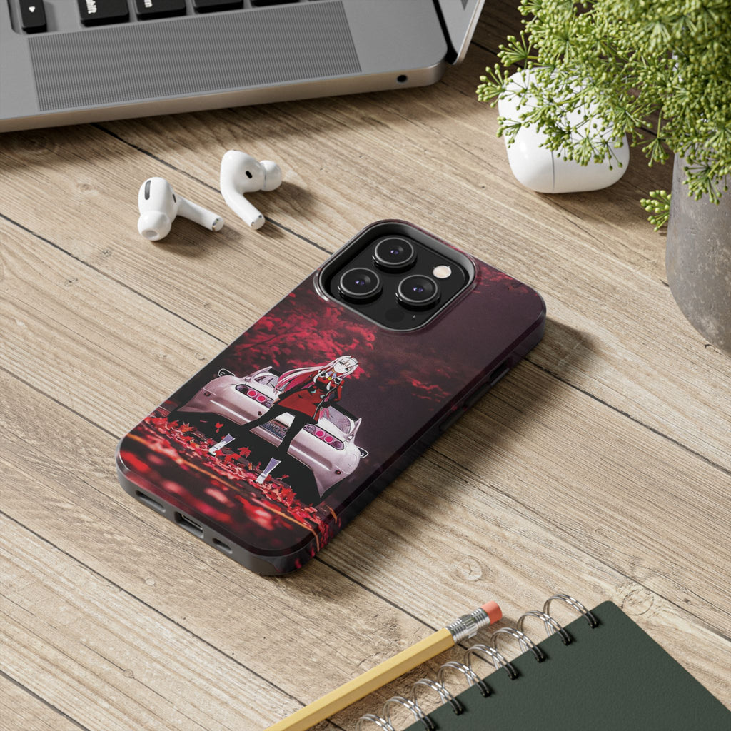 Anime-Inspired Tough Phone Case with Stylish Character Design