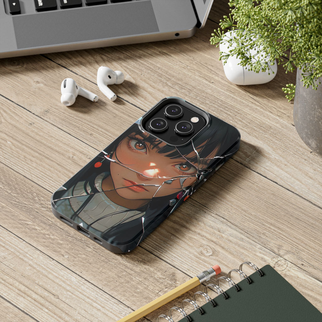 Anime-Inspired Tough Phone Cases, Durable Phone Cover, Unique Phone Protector, Gift for Anime Lovers, Aesthetic Cell Phone Case