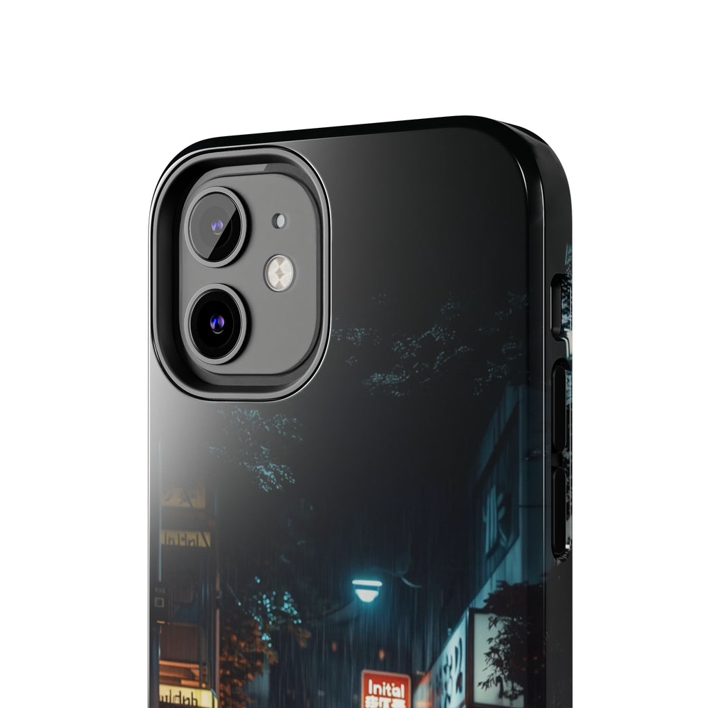 Night Cityscape Phone Cases, Urban Aesthetic Case, Tough Protection Case, Perfect Gift for Car Lovers, Ideal for Birthdays, Holidays