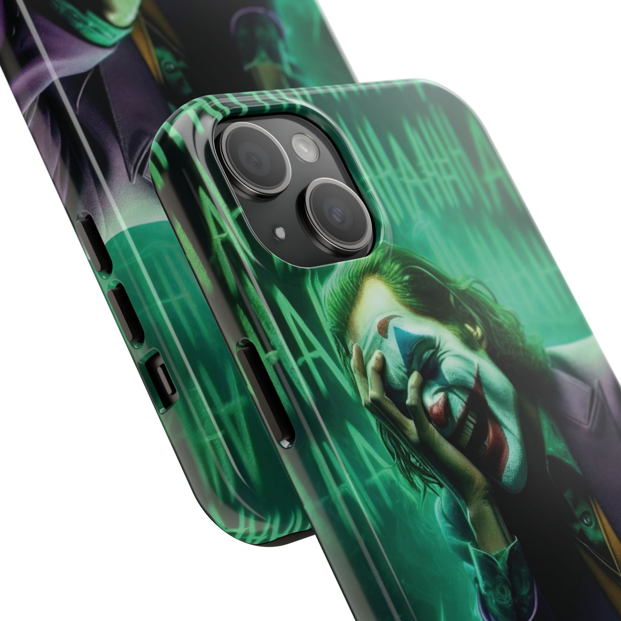 Joker Phone Cases, Tough Phone Cover, Customizable Phone Accessory, Unique Gift for Fans, Pop Culture Merchandise
