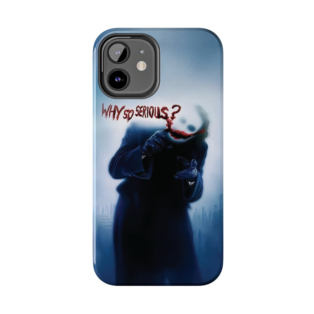 Tough Phone Cases, Dark Humor Phone Cover, Joker Inspired Case, Gifts for Movie Fans, Unique Phone Protector, Cool Accessories
