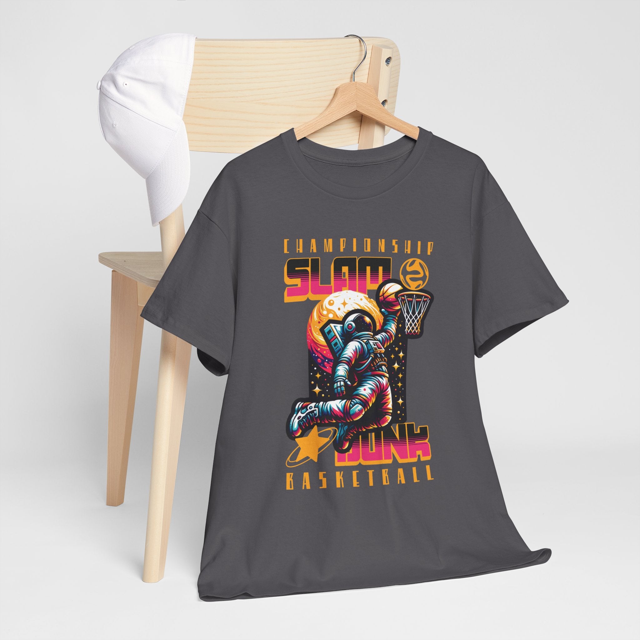 Space Slam Dunk Basketball Tee