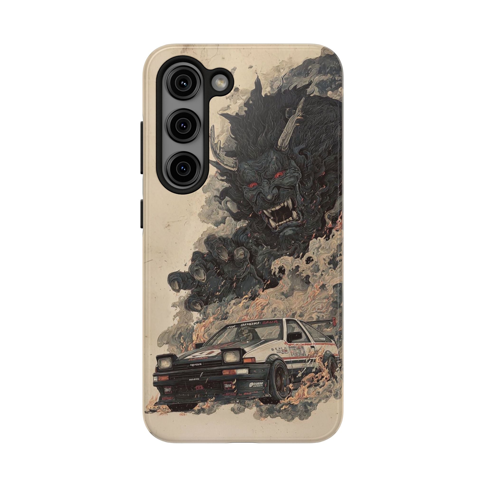 Demon Car Tough Phone Case - Unique Racing Protection