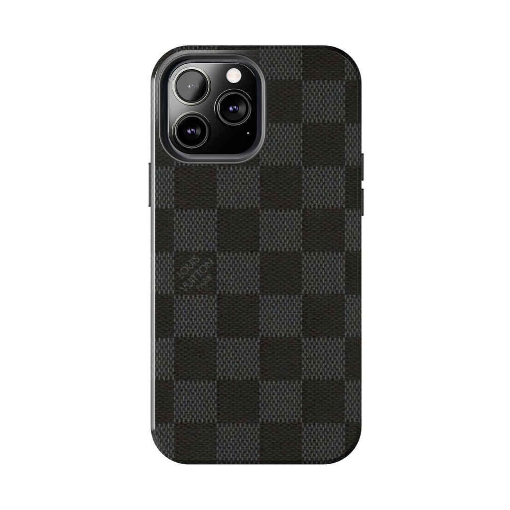 Durable Phone Cases with Stylish Checkered Pattern, Phone Accessories, Customizable Cases, Gift for Tech Lovers, Perfect for Every Occasion