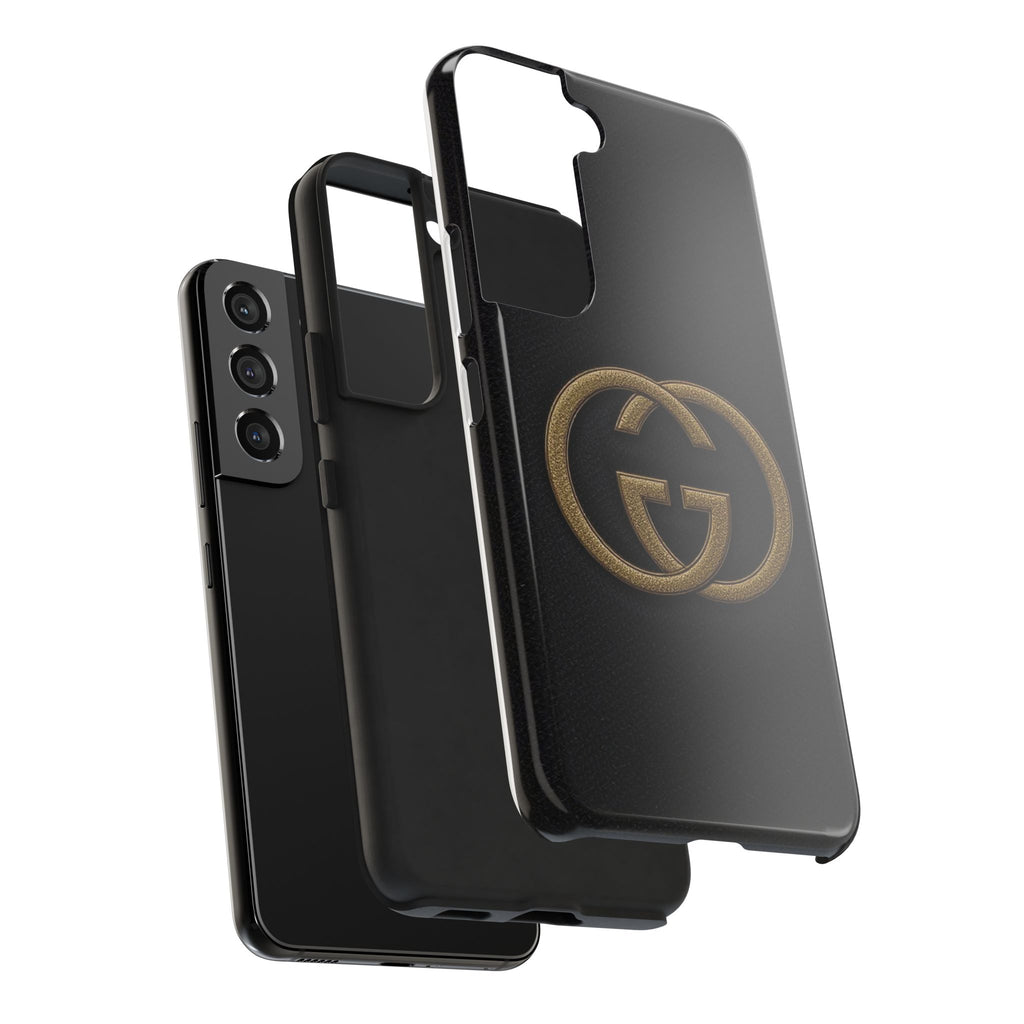 Stylish Tough Phone Cases with Elegant Logo, Durable Protection, Fashion Accessory, Smartphone Cases, Gift for Her or Him