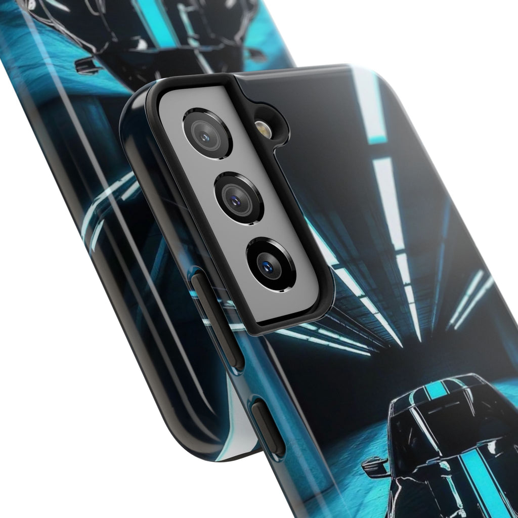 Stylish Tough Phone Case for Car Enthusiasts - Durable & Protective