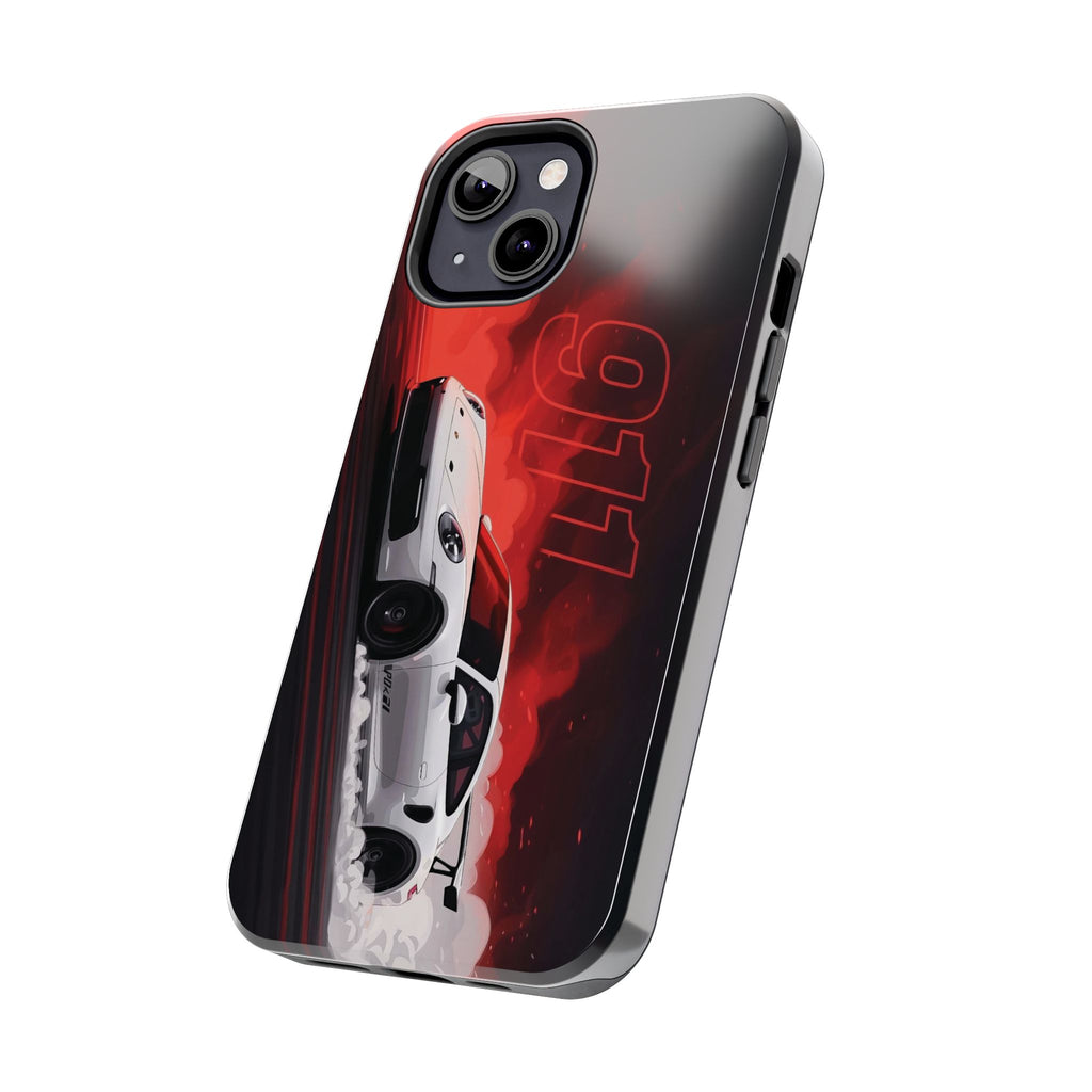 Racing-Inspired Porsche Tough Phone Case with 911 Design