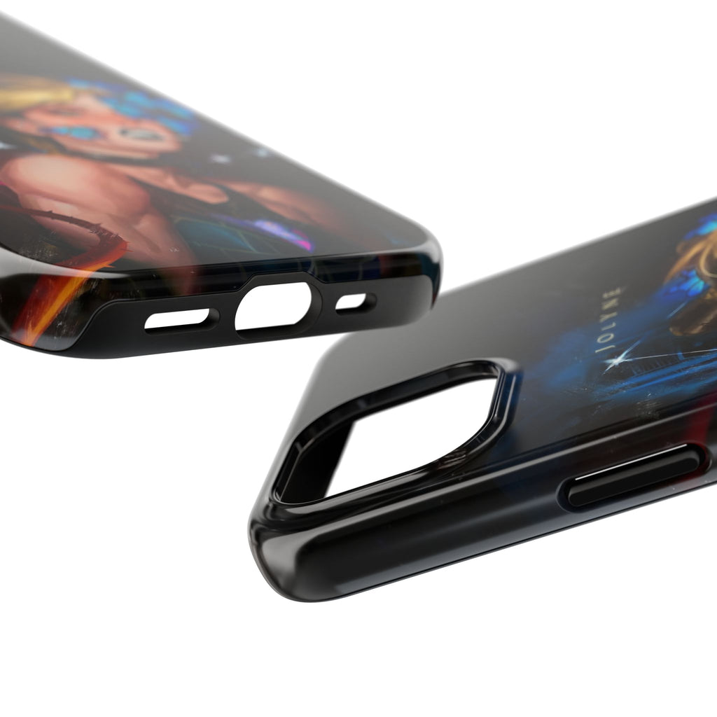 Vibrant Artistic Phone Case, Tough Phone Case for Artists, Unique Phone Cover for Gift, Anime Phone Case for Occasions