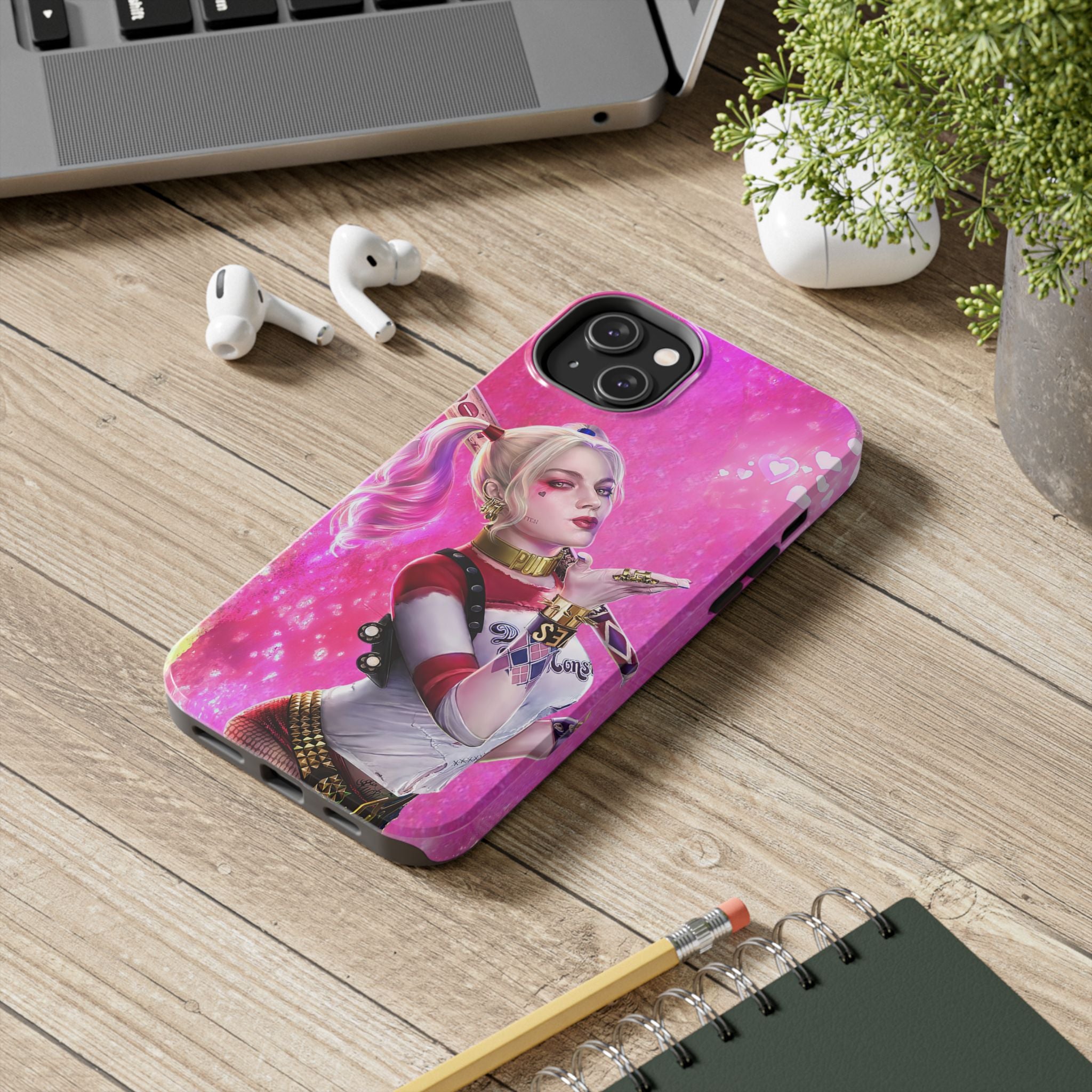 Harley Quinn Tough Phone Cases - Bold & Edgy, Perfect for Fans, Gifts for Birthdays & Special Occasions, Stylish Protection
