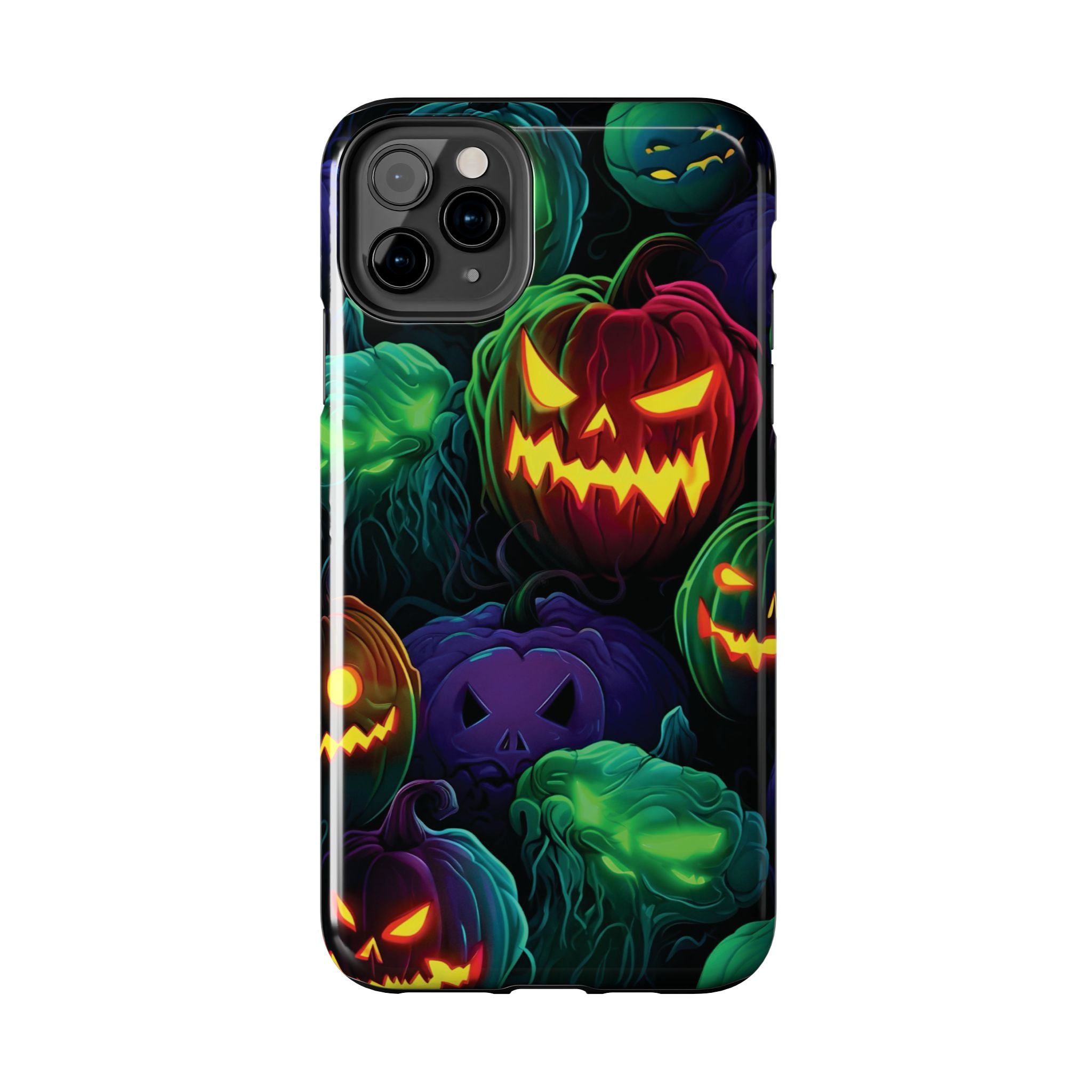 Halloween Pumpkin Phone Case, Spooky Fall Accessory, Tough Phone Cover, Halloween Gift, Pumpkin Decor