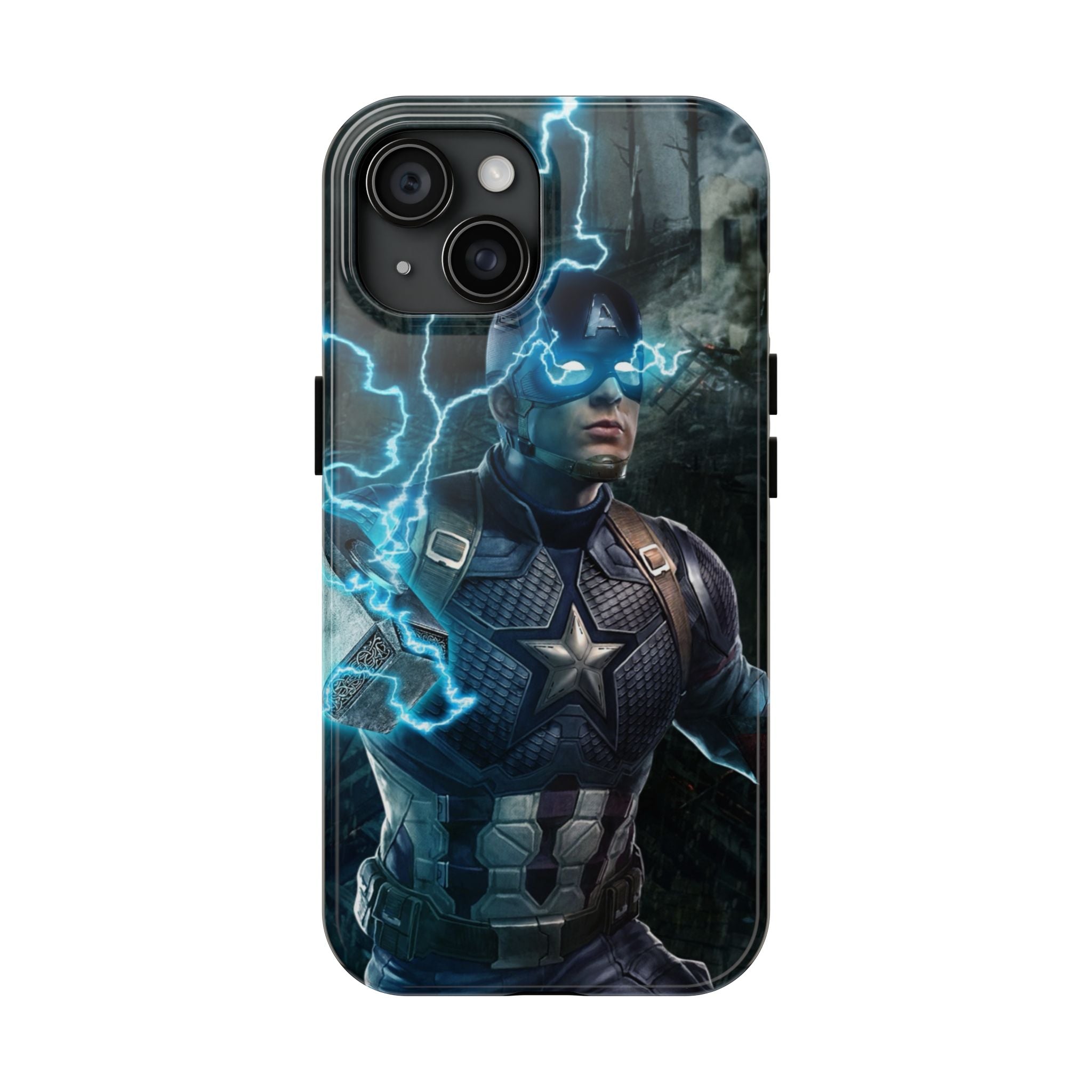 Captain America Superhero Tough Phone Cases, Hero Phone Cover, Gift for Gamers, Superhero Accessory, Durable Phone Case for Every Occasion