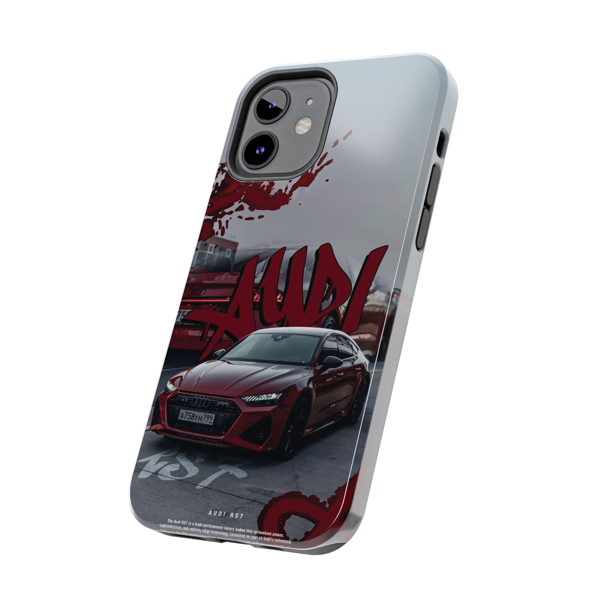 Audi-Inspired Tough Phone Case for Car Enthusiasts