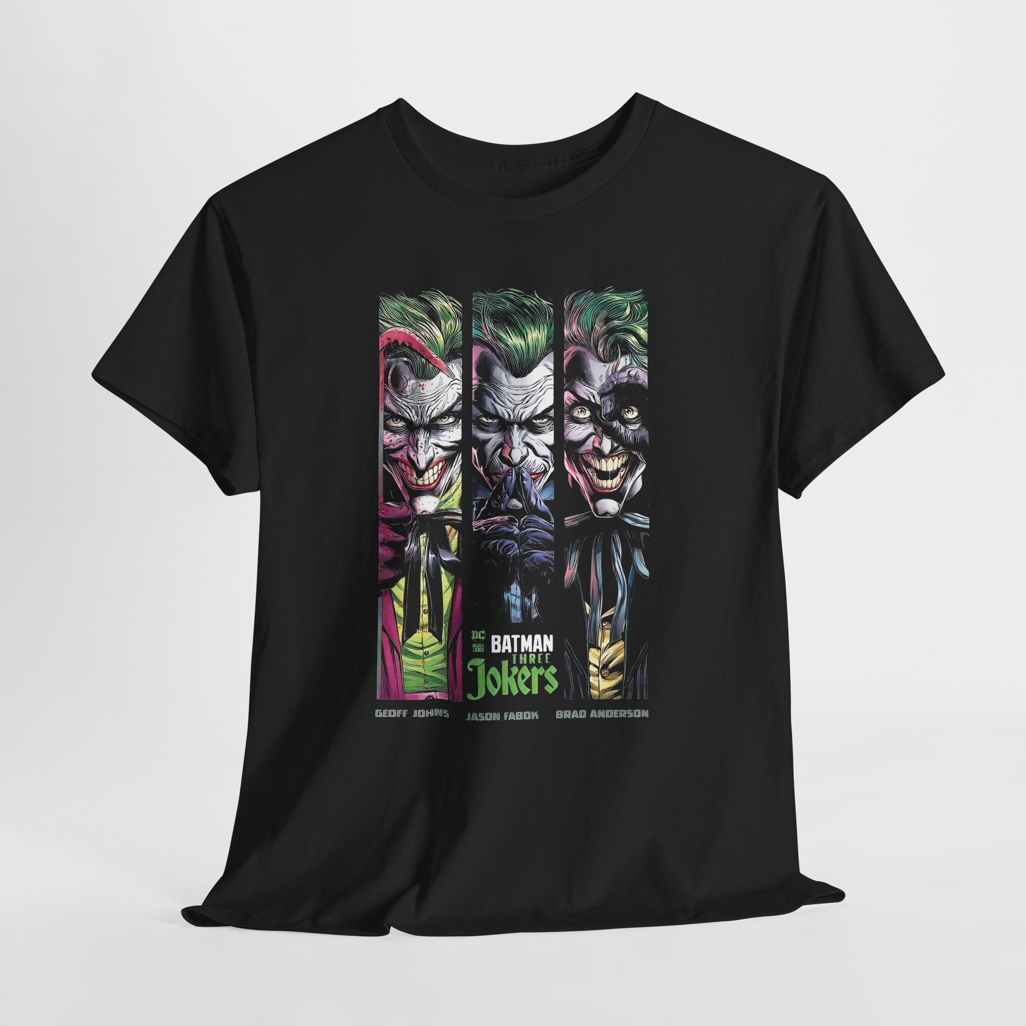 Joker & Batman Graphic Tee - Unisex Heavy Cotton T-Shirt
