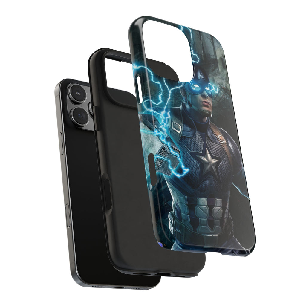 Captain America Superhero Tough Phone Cases, Hero Phone Cover, Gift for Gamers, Superhero Accessory, Durable Phone Case for Every Occasion