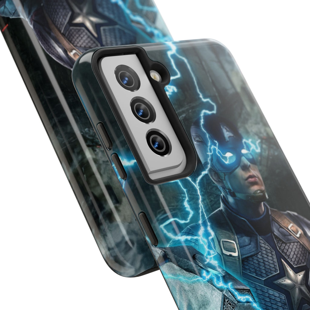Captain America Superhero Tough Phone Cases, Hero Phone Cover, Gift for Gamers, Superhero Accessory, Durable Phone Case for Every Occasion
