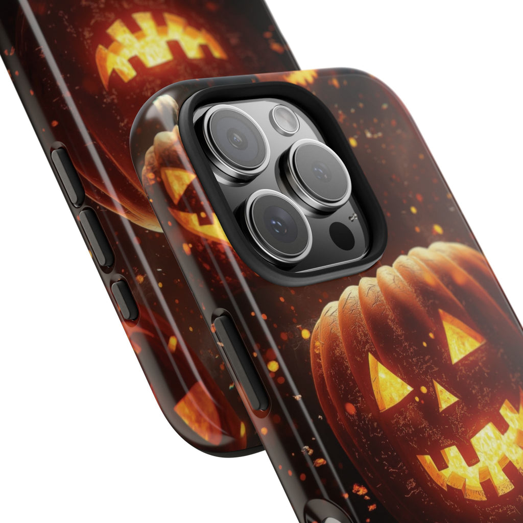 Halloween Pumpkin Tough Phone Cases, Spooky Mobile Covers, Fall Decor, Halloween Gift, Pumpkin Design, Halloween Accessories