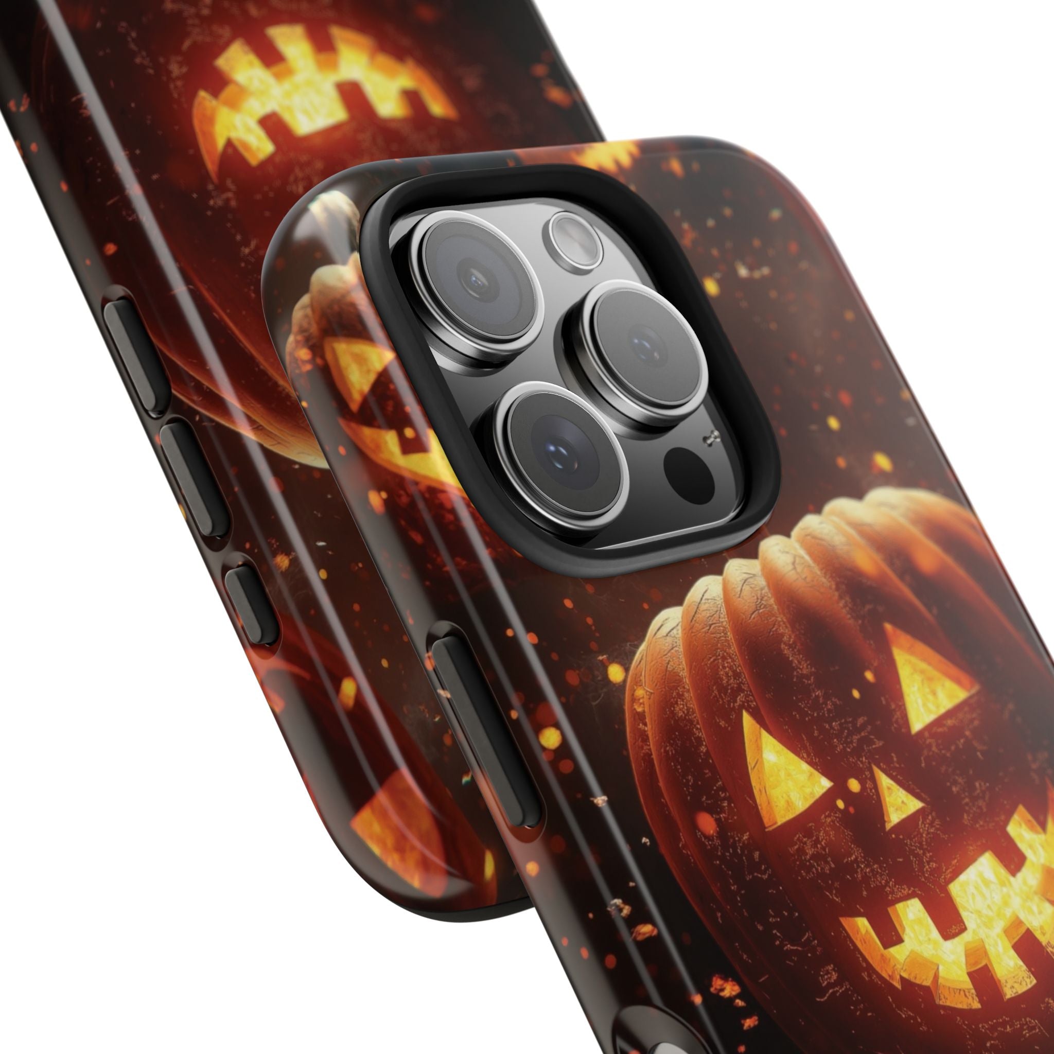 Halloween Pumpkin Tough Phone Cases, Spooky Mobile Covers, Fall Decor, Halloween Gift, Pumpkin Design, Halloween Accessories