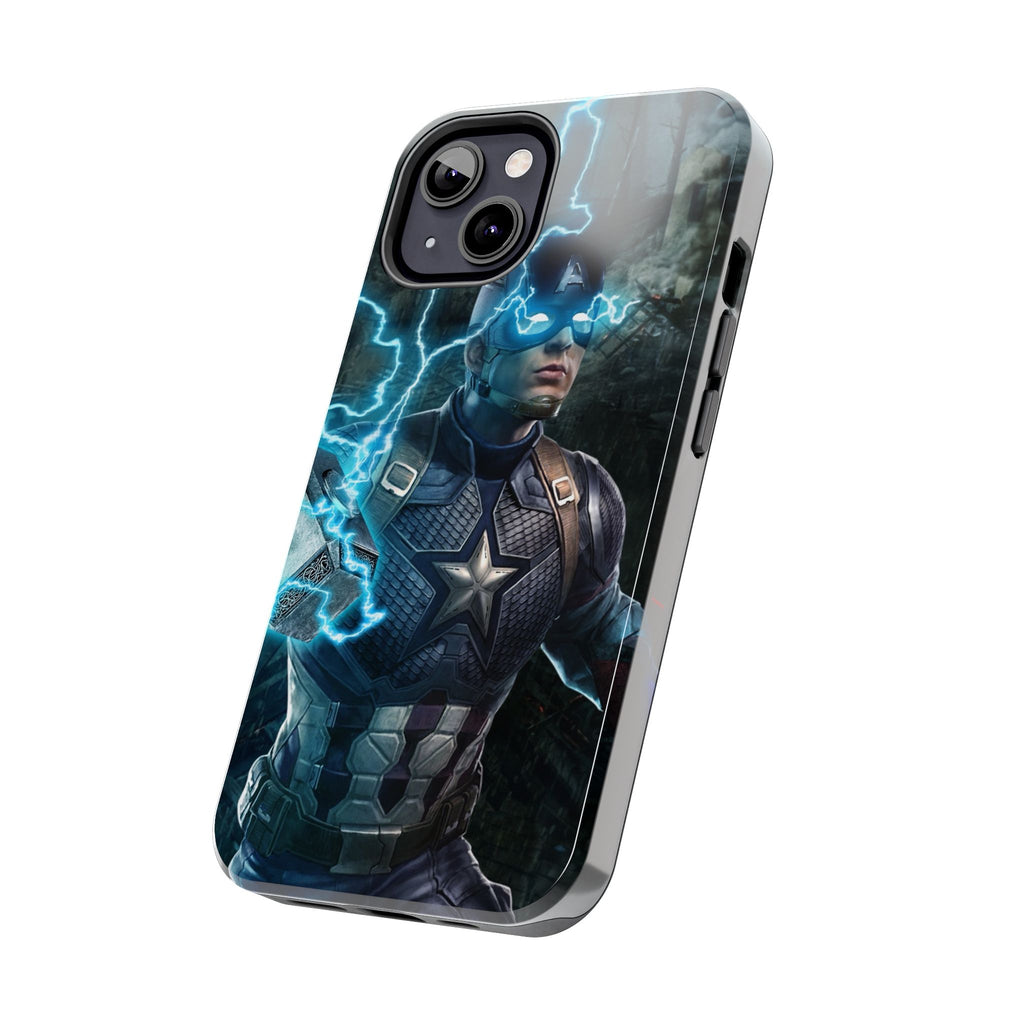 Captain America Superhero Tough Phone Cases, Hero Phone Cover, Gift for Gamers, Superhero Accessory, Durable Phone Case for Every Occasion