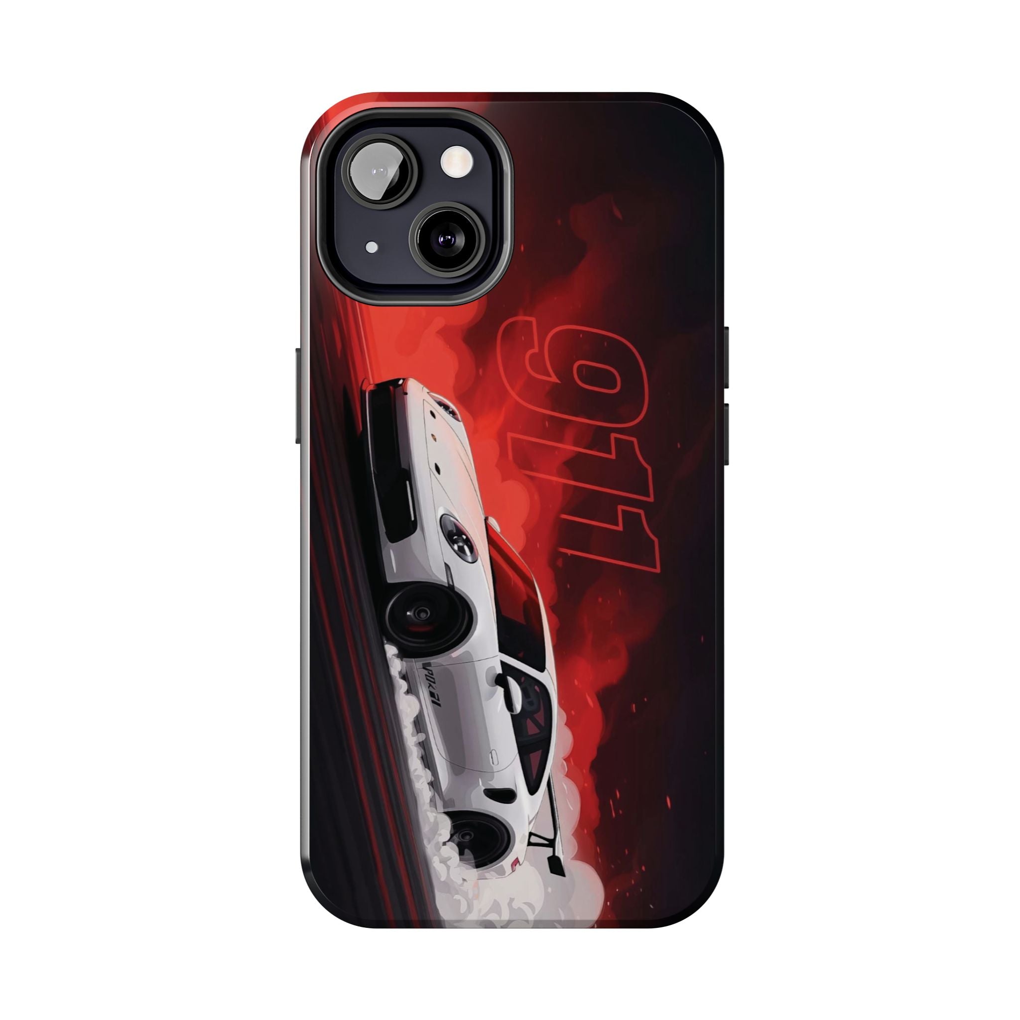 Racing-Inspired Porsche Tough Phone Case with 911 Design