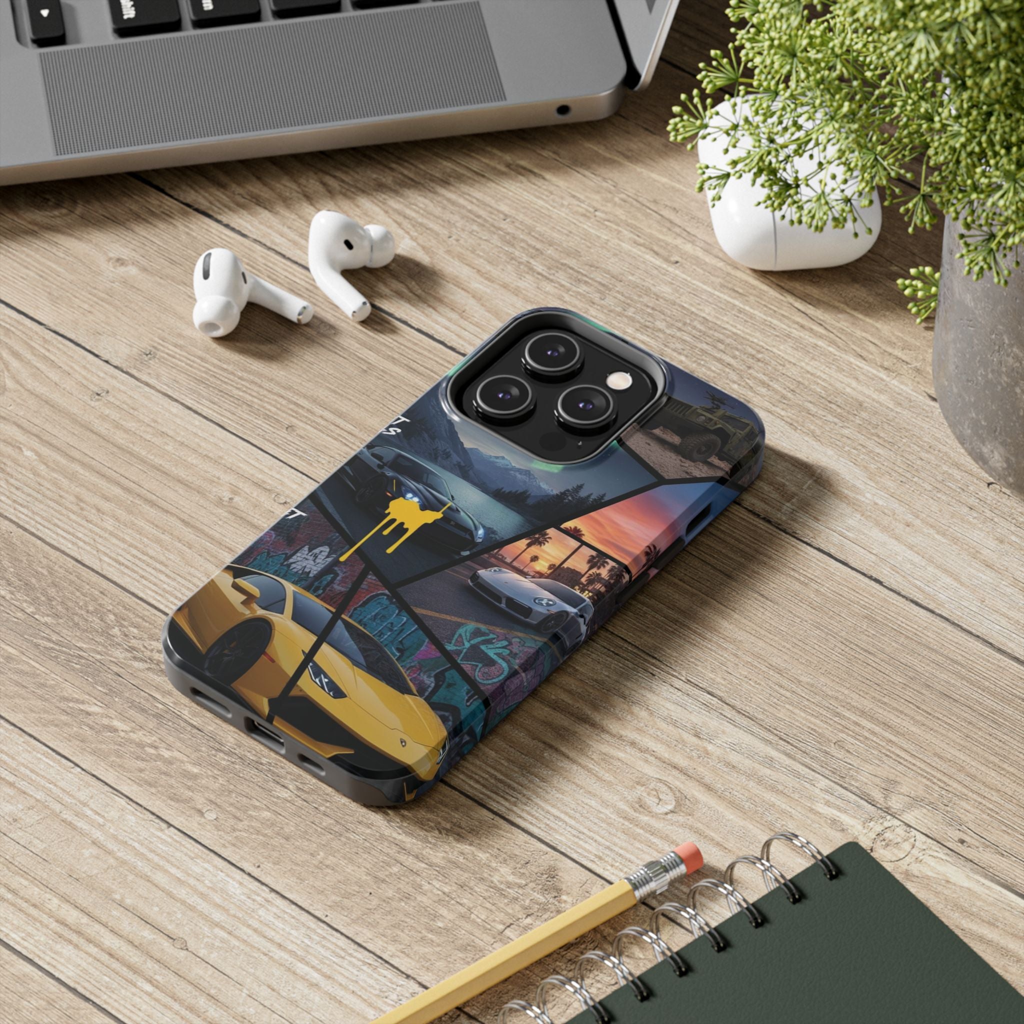 Vibrant Automotive Tough Phone Case – Perfect for Car Enthusiasts