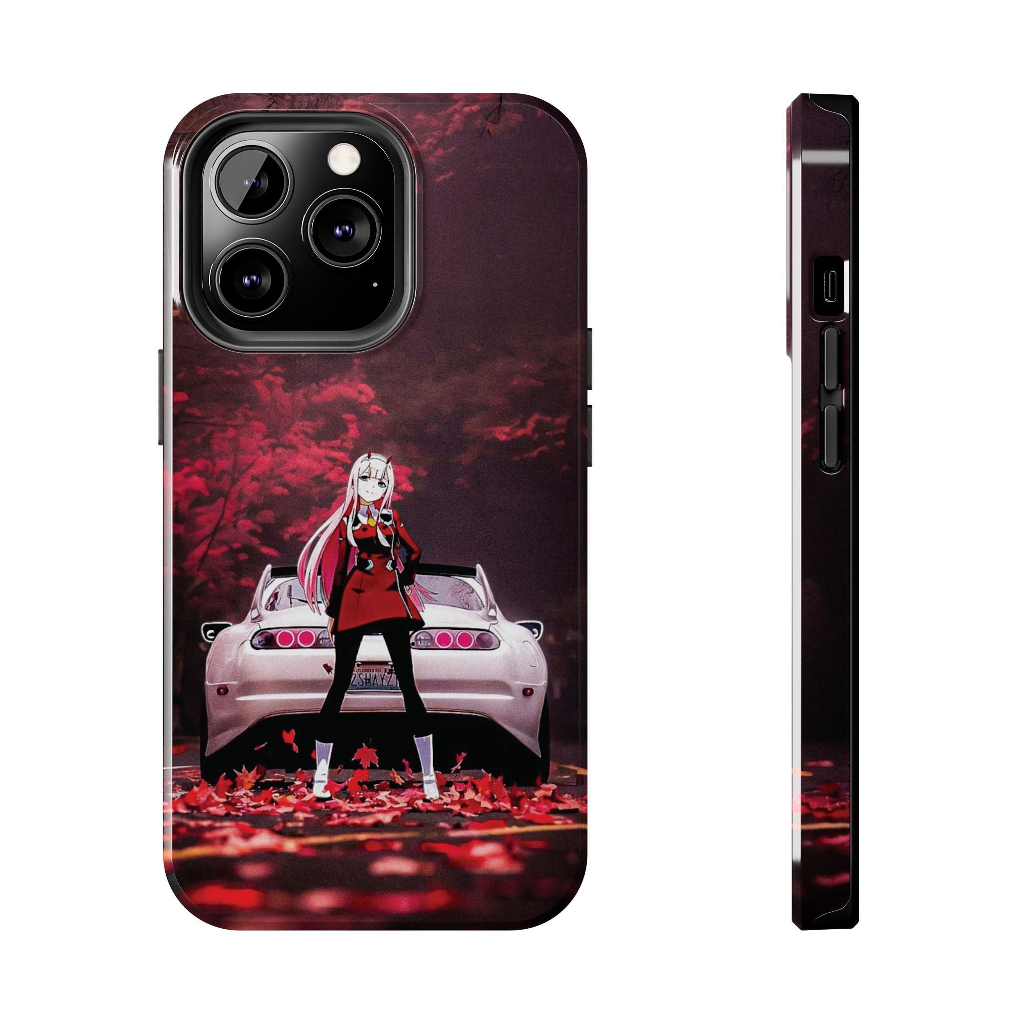 Anime-Inspired Tough Phone Case with Stylish Character Design