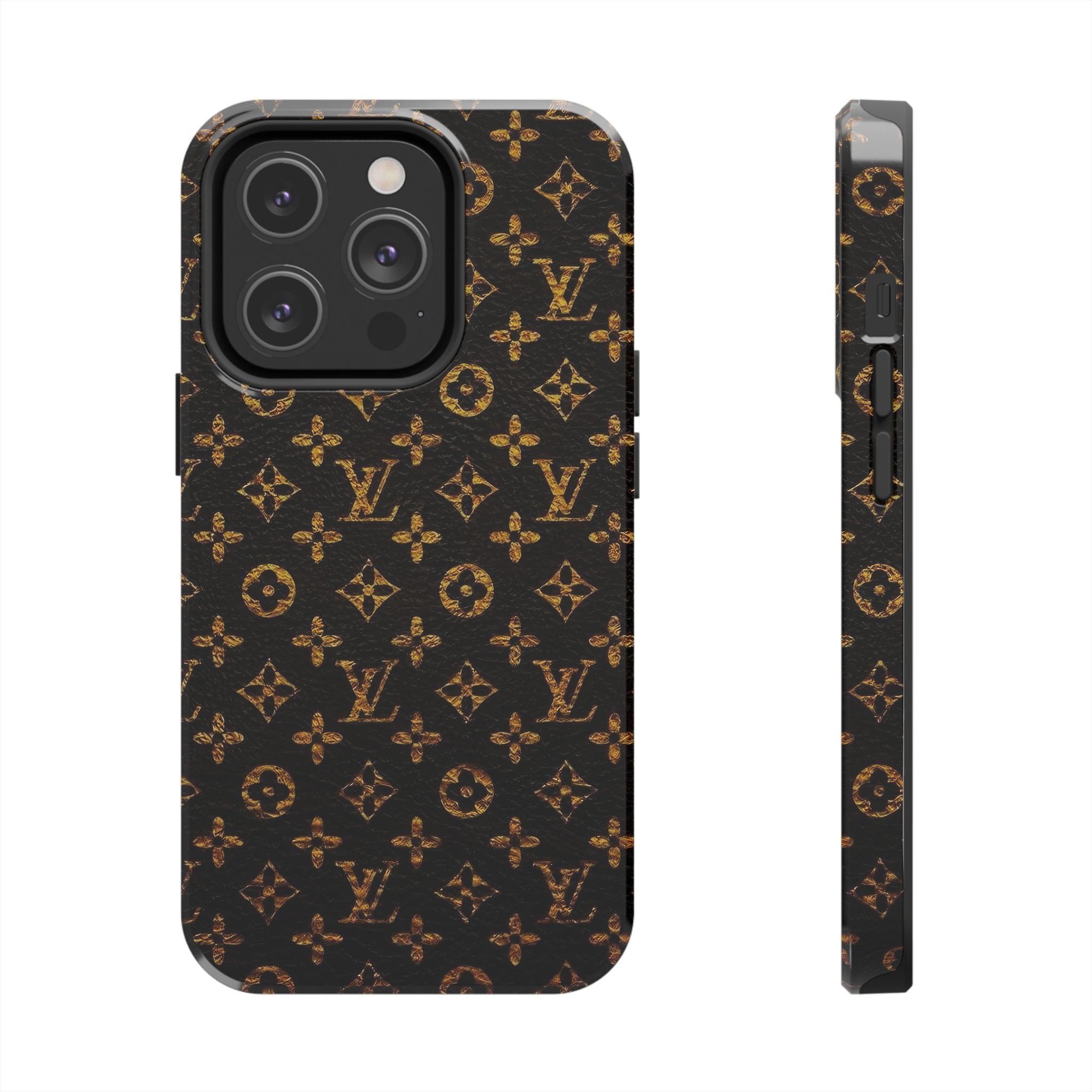 Louis Vuitton Inspired Tough Phone Cases, Stylish Phone Covers, Luxurious Phone Accessories, Fashionable Gift for Her, Durable Tech [...]