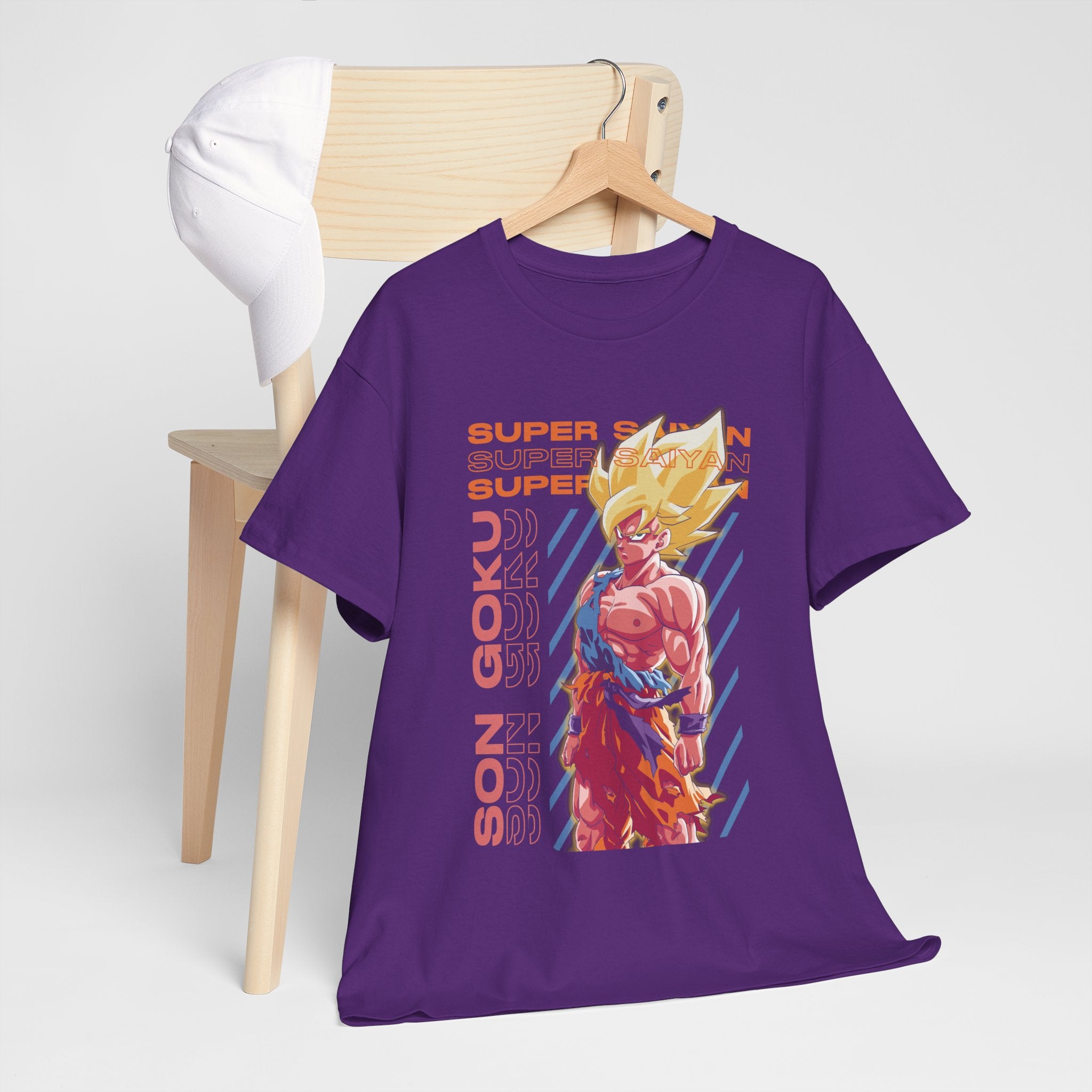 Son Goku Super Saiyan Graphic Tee — Anime Dragon Ball Z Shirt