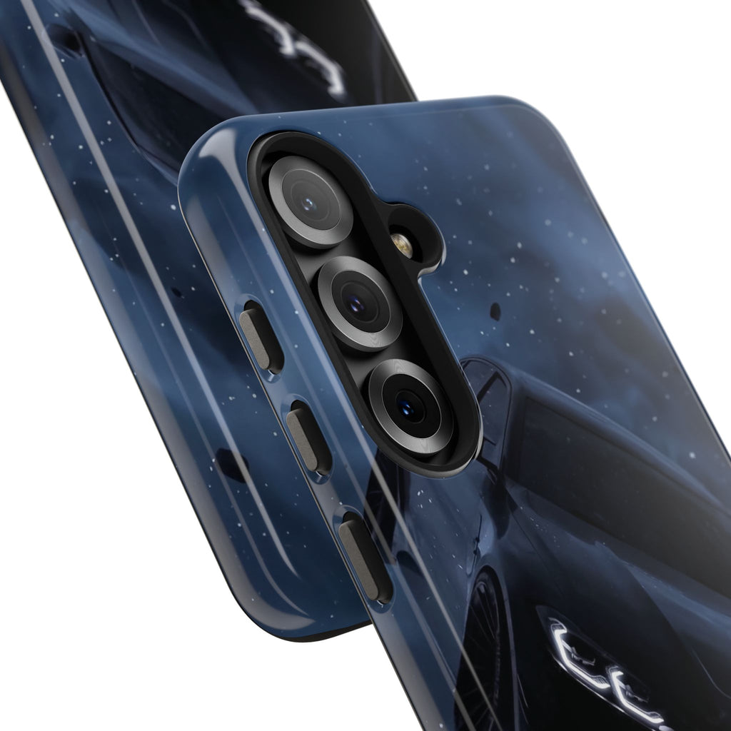 Car Enthusiast Phone Case | Tough Phone Cases, Car Lover Gift, Durable Cover, Automotive Accessories, Black Car Design