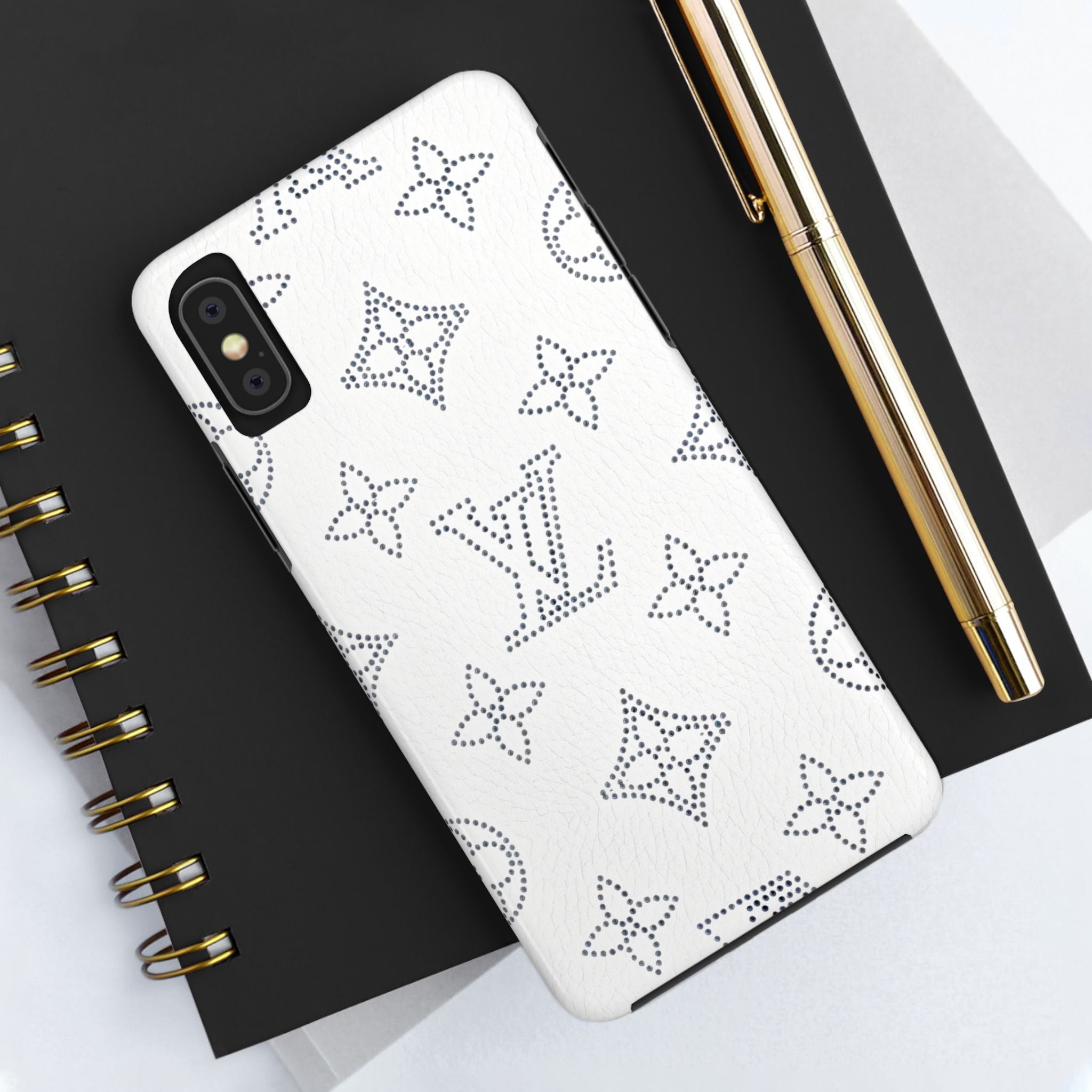 Chic Designer Phone Cases, Stylish Tough Cases, Luxury Phone Cover, Elegant Phone Accessories, Gift for Fashion Lovers
