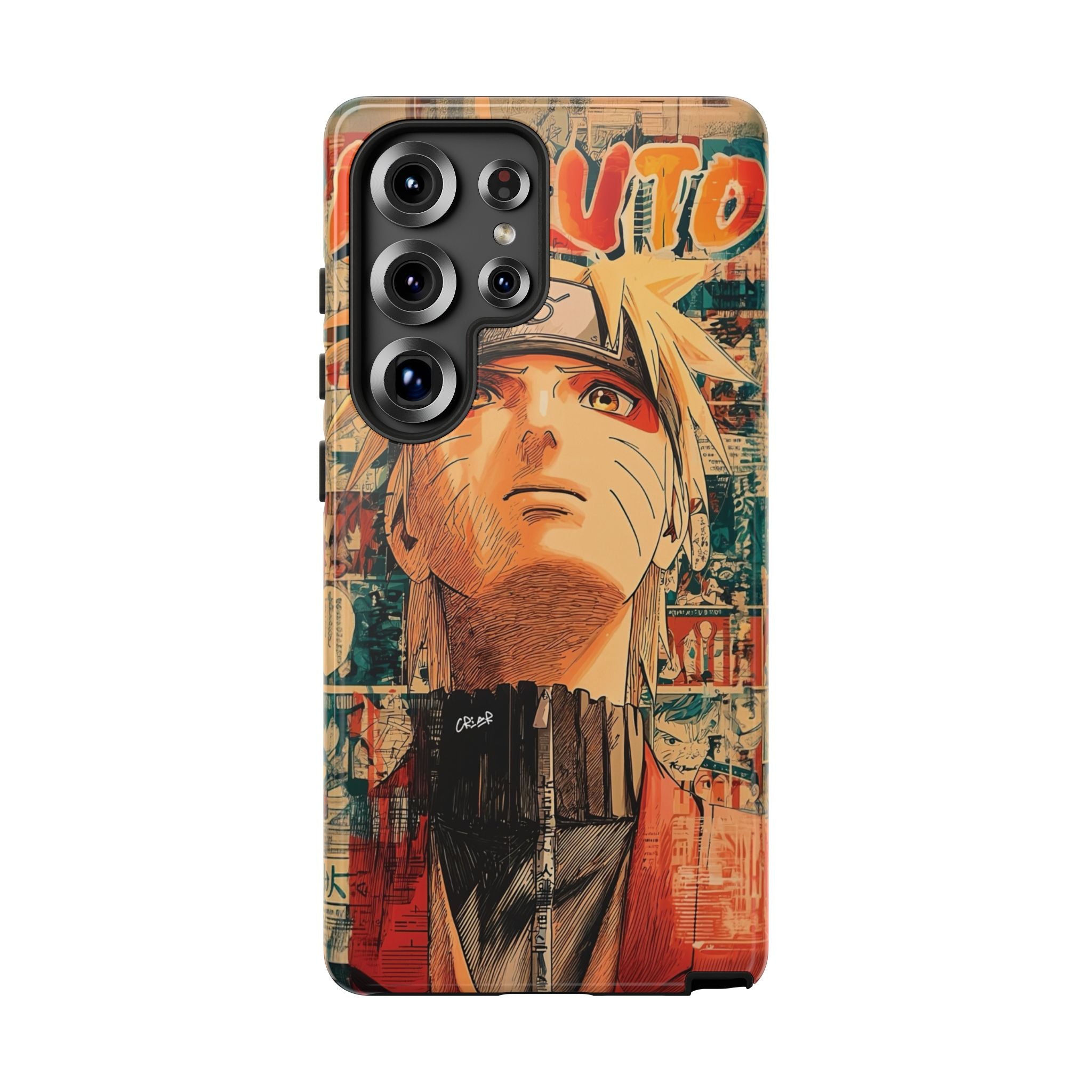 Anime Naruto Portrait Phone Case — Inspirational Shonen Graphic Phone Cover