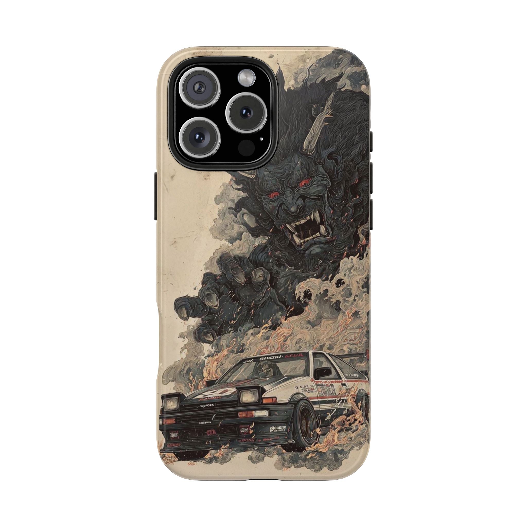 Demon Car Tough Phone Case - Unique Racing Protection