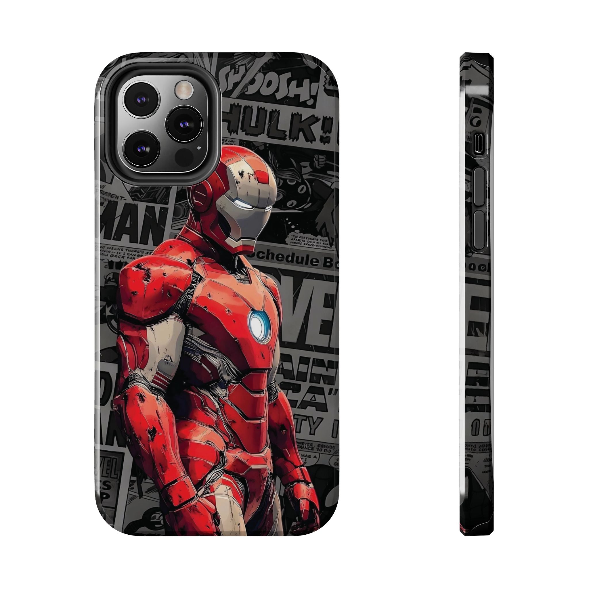 Iron Man Hero Tough Phone Cases - Durable, Stylish, Perfect for Marvel Fans, Geek Gifts, Comic Book Lovers, Unique Accessories