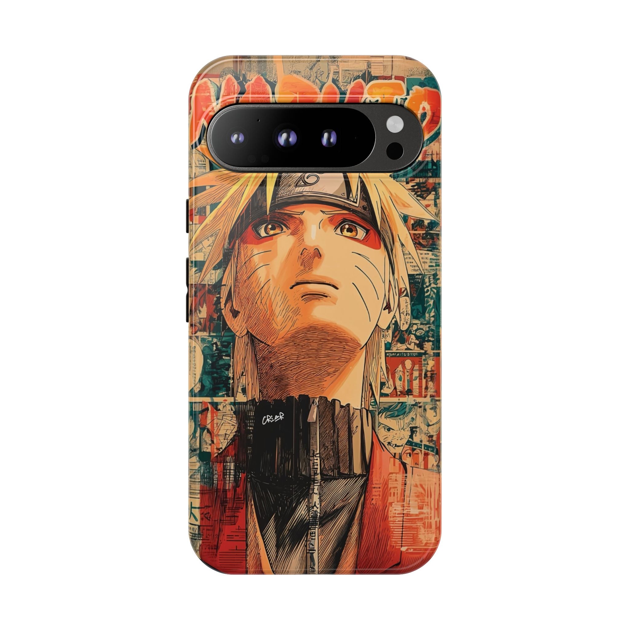 Anime Naruto Portrait Phone Case — Inspirational Shonen Graphic Phone Cover